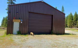 Laura M.'s photo of camping with pets at Blue Mtn Sno Park near Baker City, OR