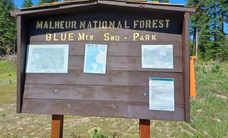 Camping near Unity Lake State Recreation Site: Blue Mtn Sno Park, Unity, Oregon