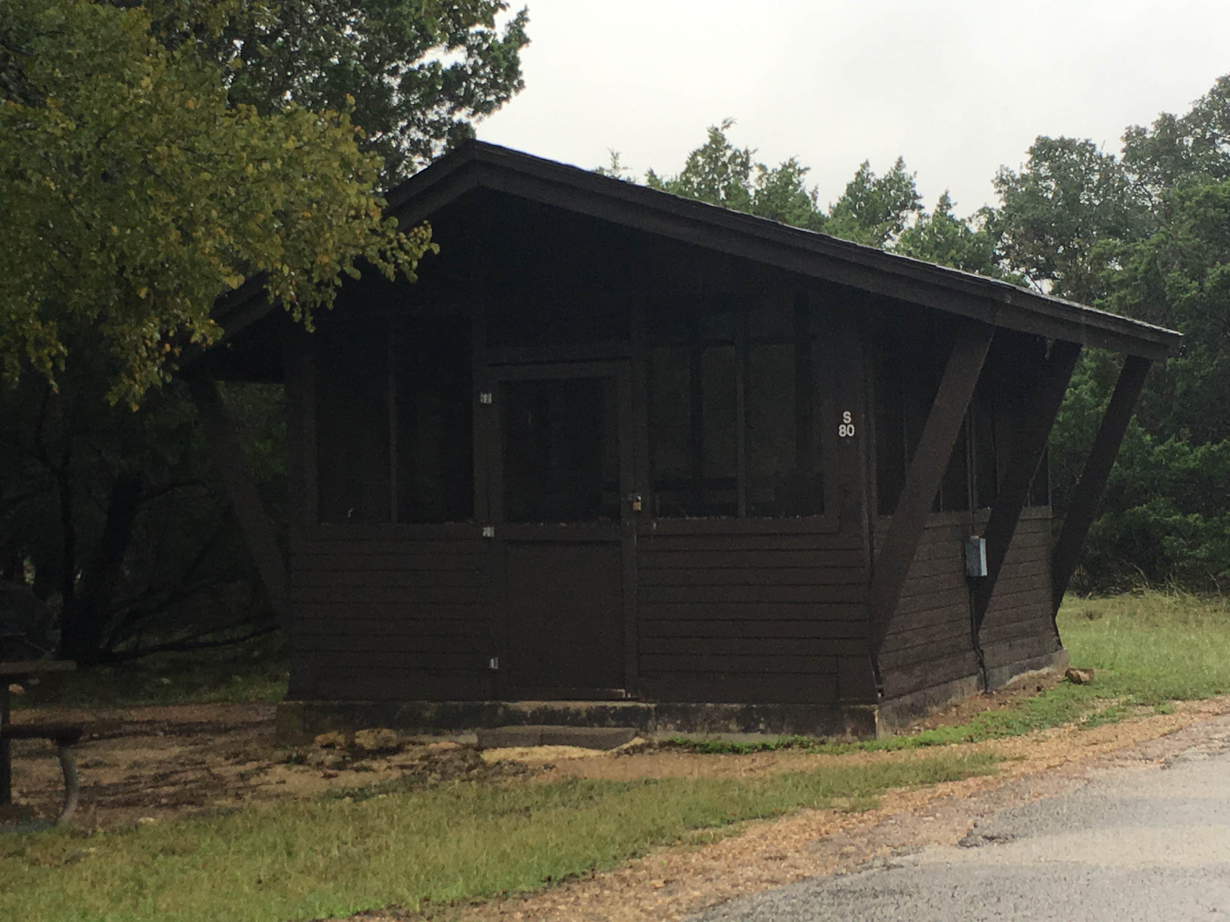 Troy W.'s photo of a cabin at Jim Hogg Park near Cedar Park, TX