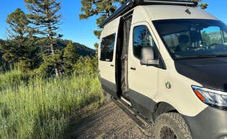 Erik B.'s photo of rv camping at Olson Creek Dispersed near Wilsall, MT