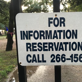 The campground was gated, so call the number for reservations