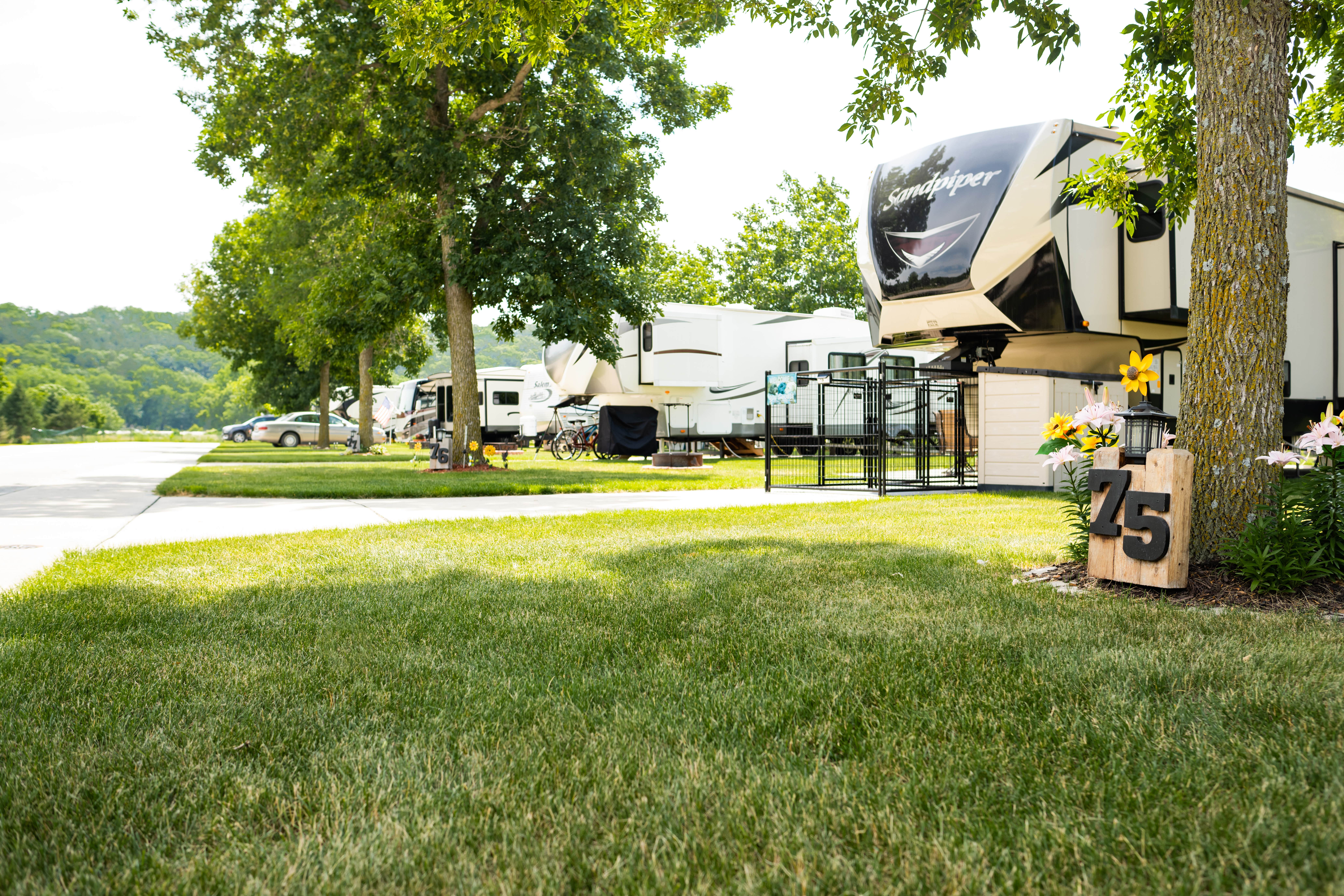 Tyler C.'s photo of rv camping at Deer Run Resort near Dundee, IA