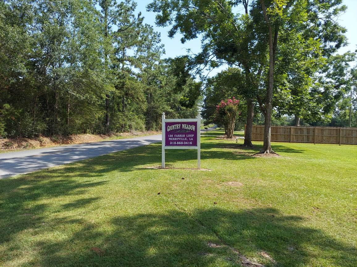 Camper-submitted photo at Country Meadow Estates RV Park near Newton, TX