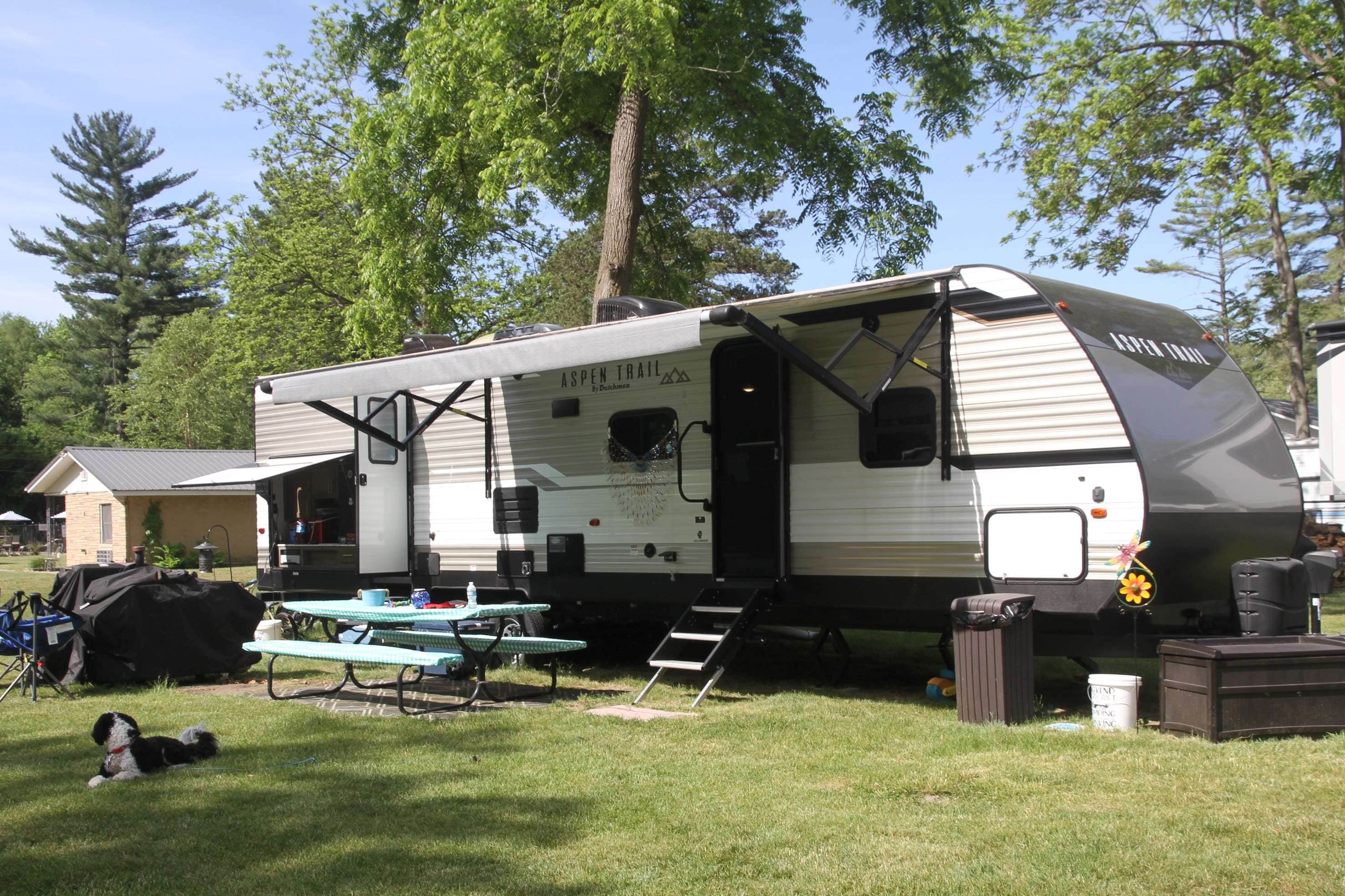 Ann-Marie I.'s photo of camping with pets at Lost Pines Resort and Campground near Monticello, IN