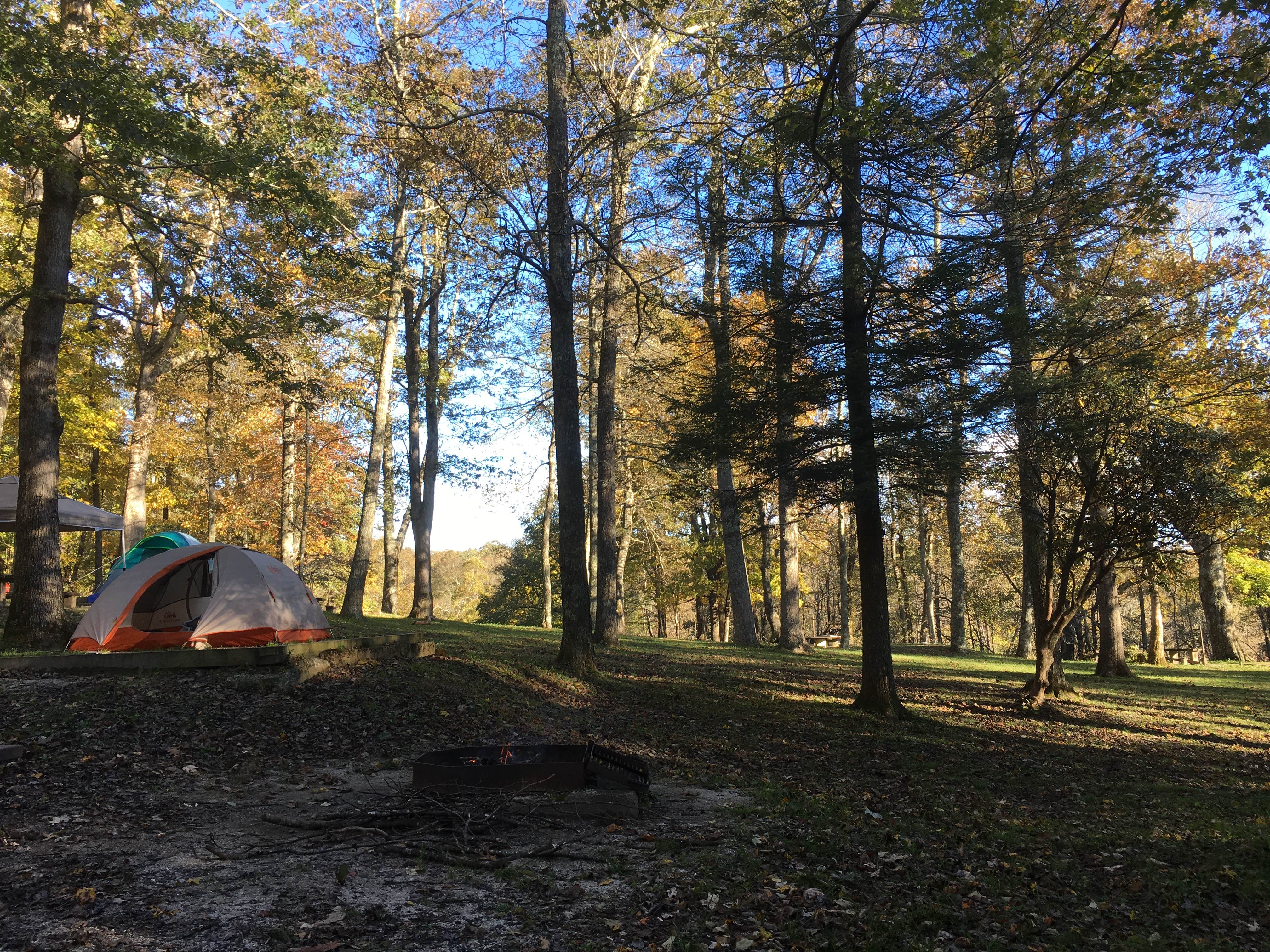 Camper-submitted photo at Crabtree Falls Campground — Blue Ridge Parkway near Burnsville, NC