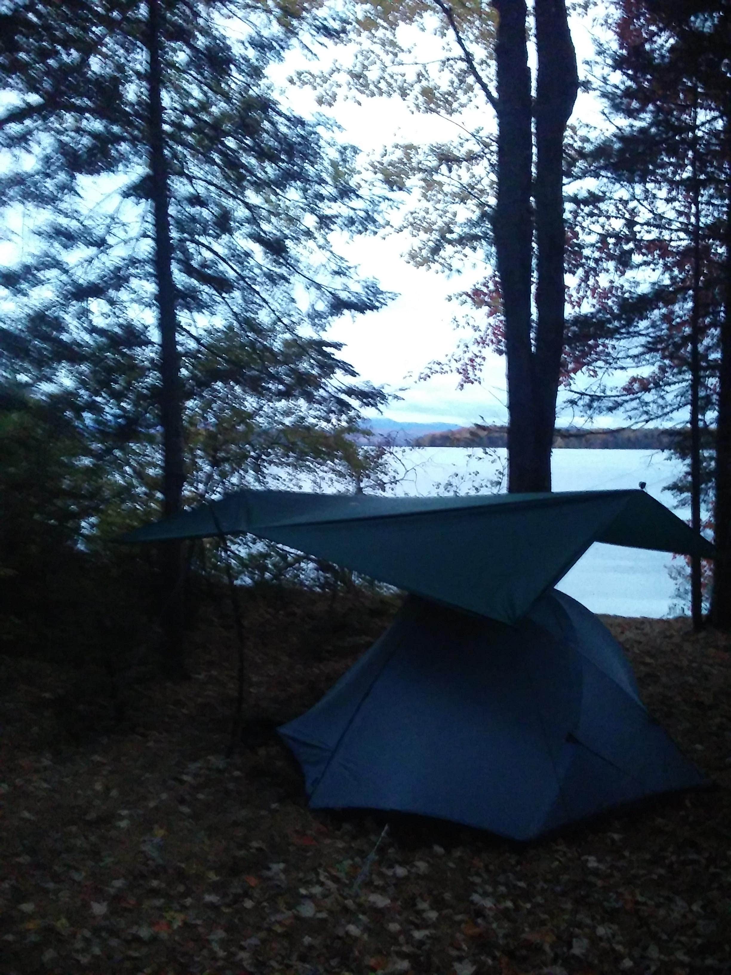 Camper-submitted photo at Remote Sites — Umbagog Lake State Park near Peru, ME