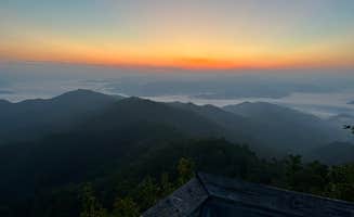 Trevor S.'s photo of a dispersed camping area at Wesser Bald Fire Tower near Topton, NC