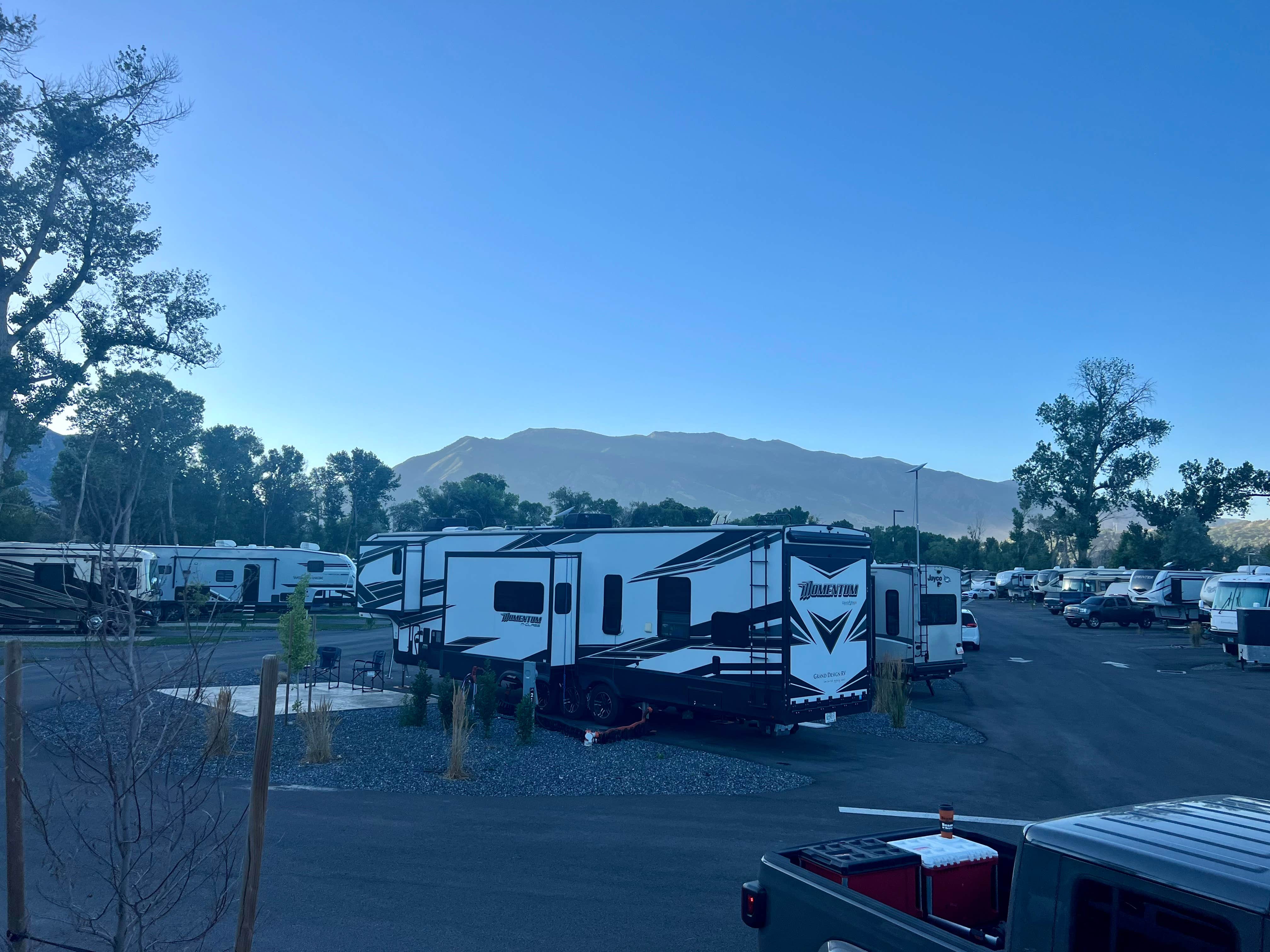 Opus 15 !.'s photo of rv camping at Riverside RV Resort near Fruit Heights, UT