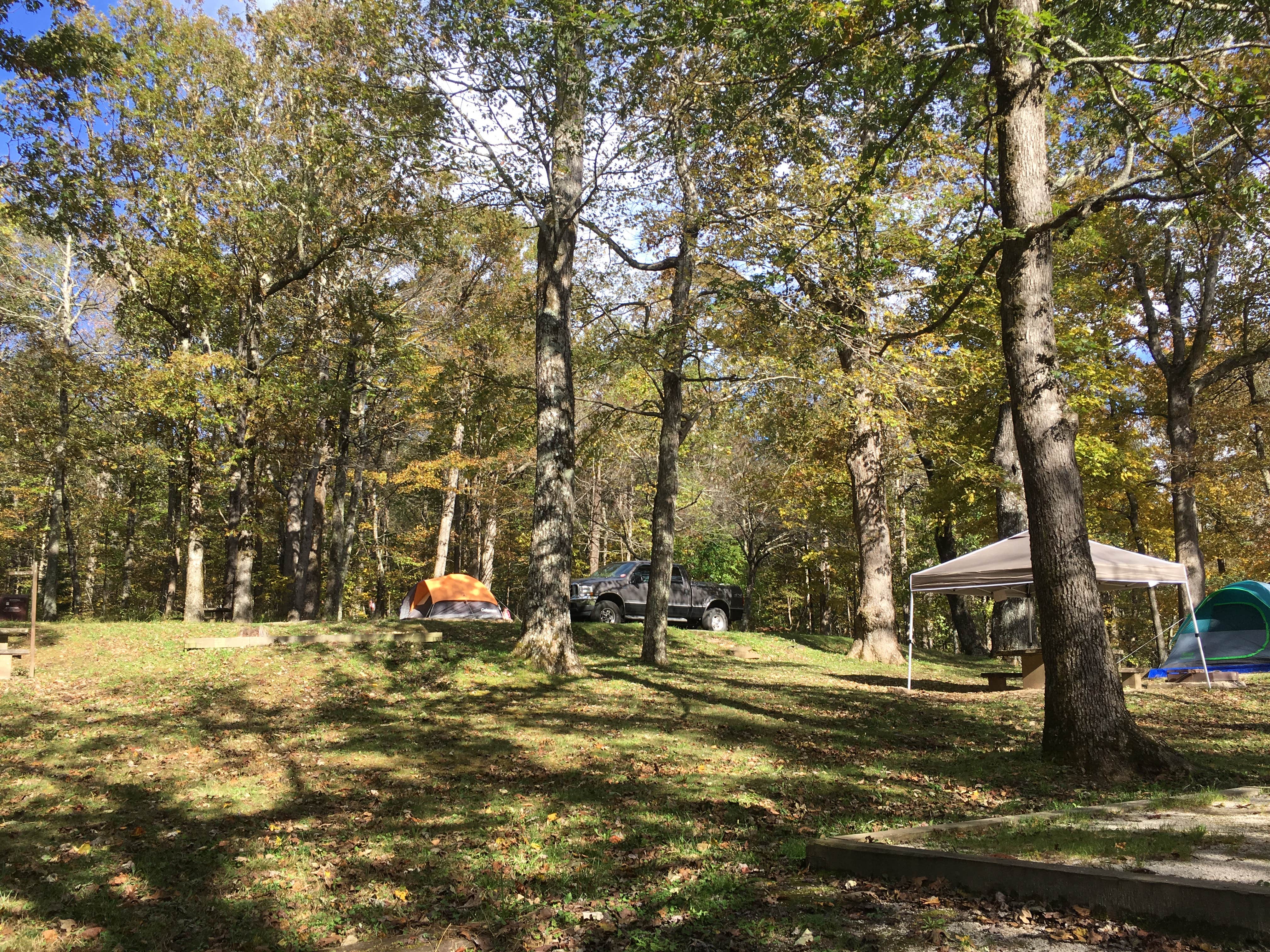 Camper-submitted photo at Crabtree Falls Campground — Blue Ridge Parkway near Burnsville, NC