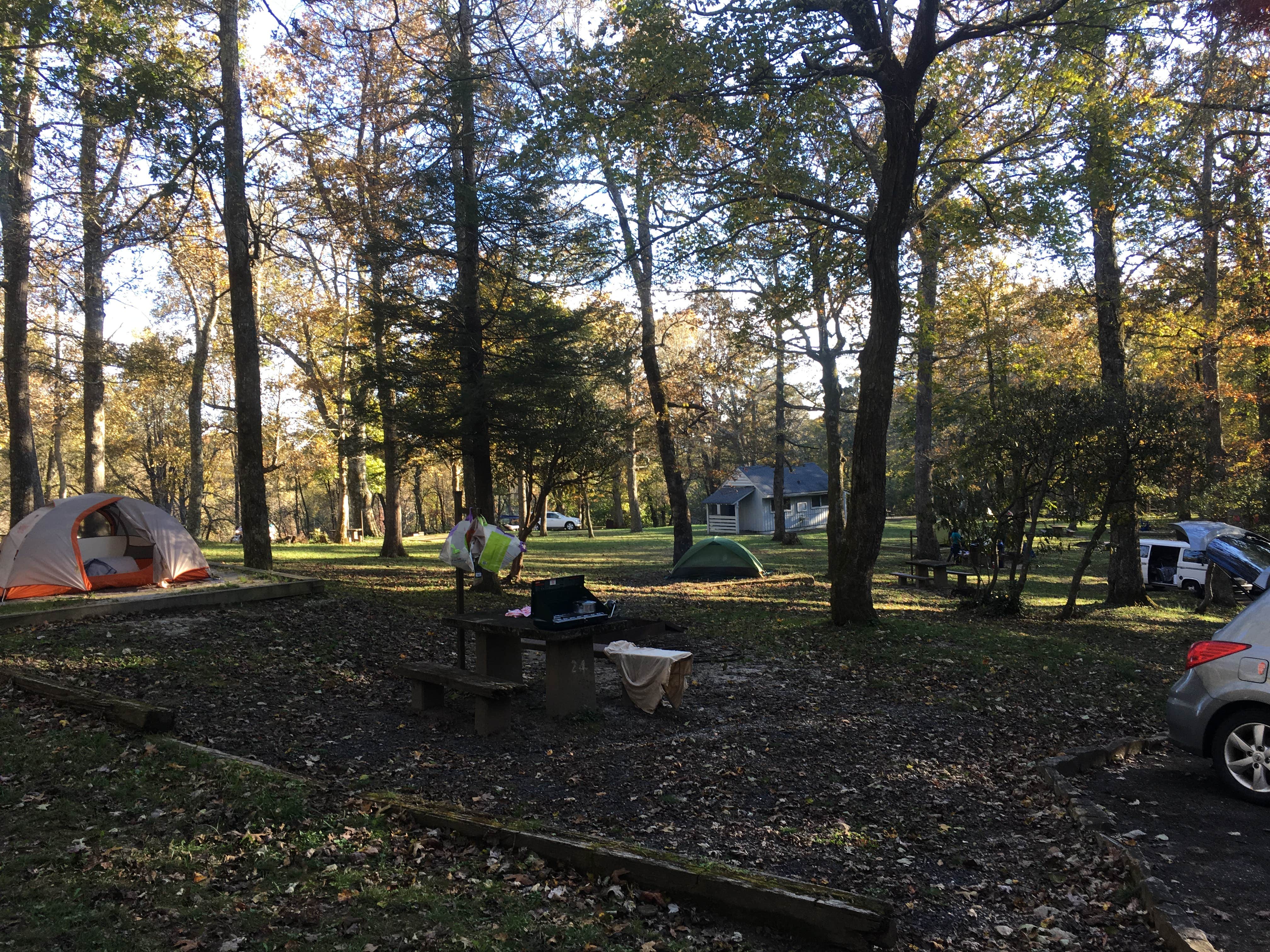 Camper-submitted photo at Crabtree Falls Campground — Blue Ridge Parkway near Burnsville, NC