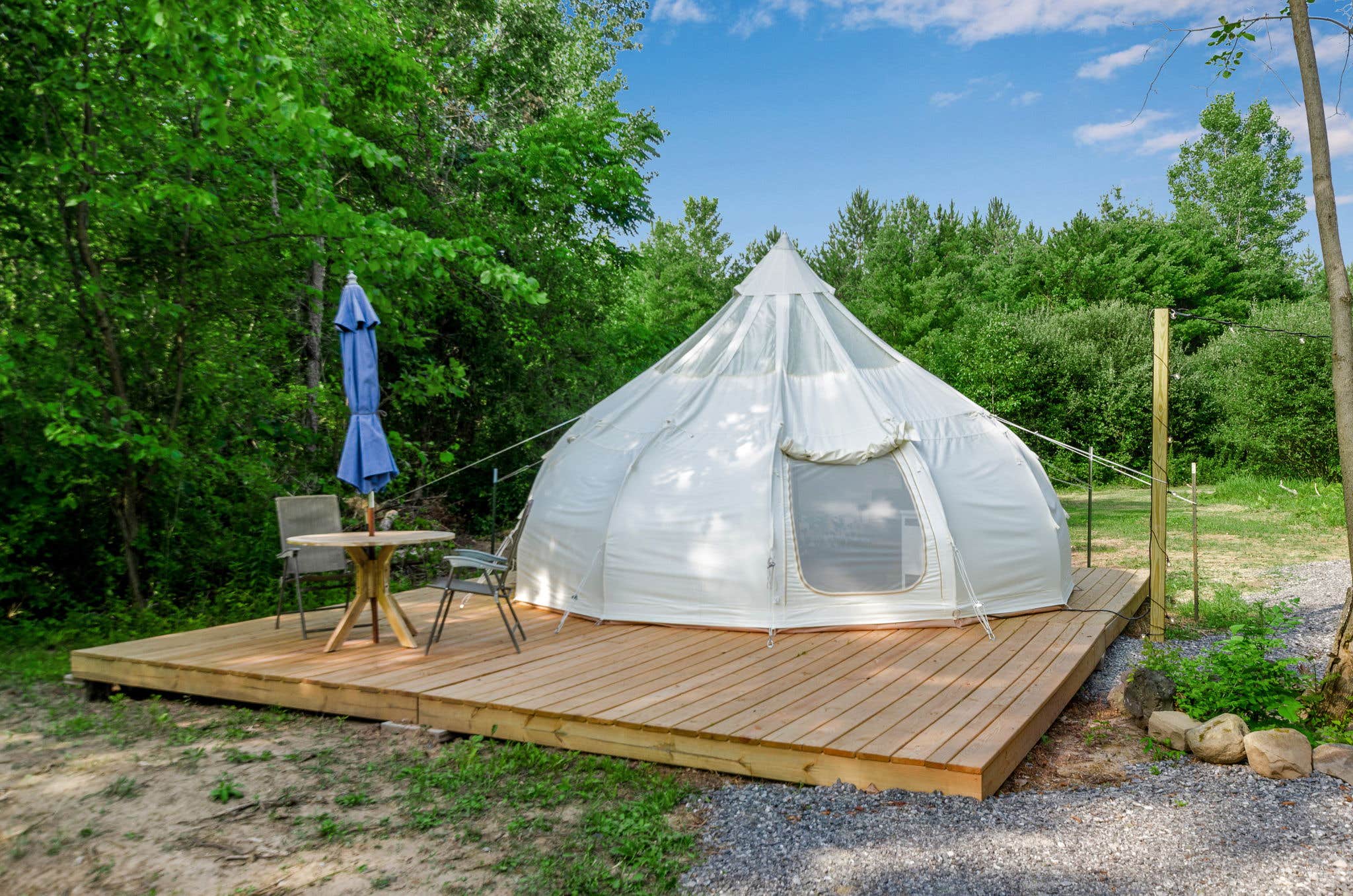 Peter Y.'s photo at Rustic Escape Glamping Site near Youngstown, NY