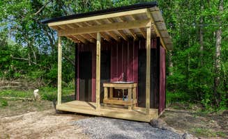 Peter Y.'s photo of glamping accommodations at Rustic Escape Glamping Site near Rochester, NY