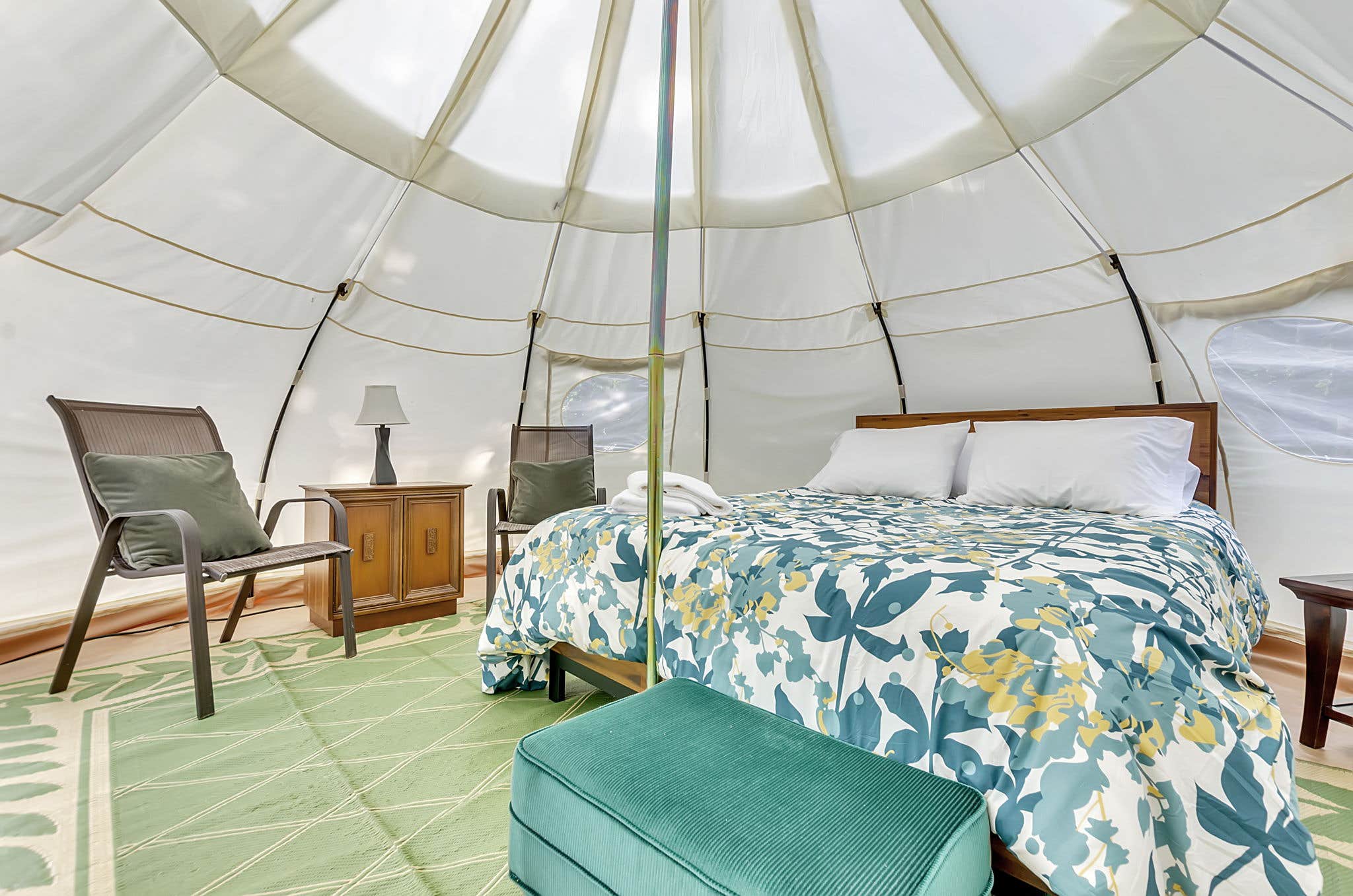 Peter Y.'s photo of glamping accommodations at Rustic Escape Glamping Site near Springville, NY