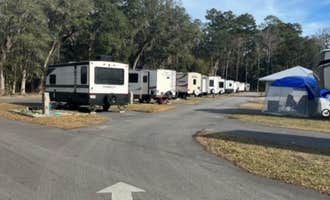 Camping near Jacksonville North-St. Marys KOA: Huck's RV Park, Woodbine, Georgia