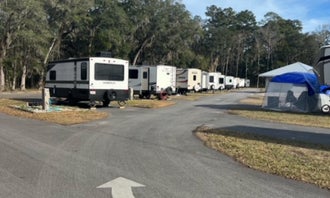 Camping near Crooked River State Park Campground: Huck's RV Park, Woodbine, Georgia