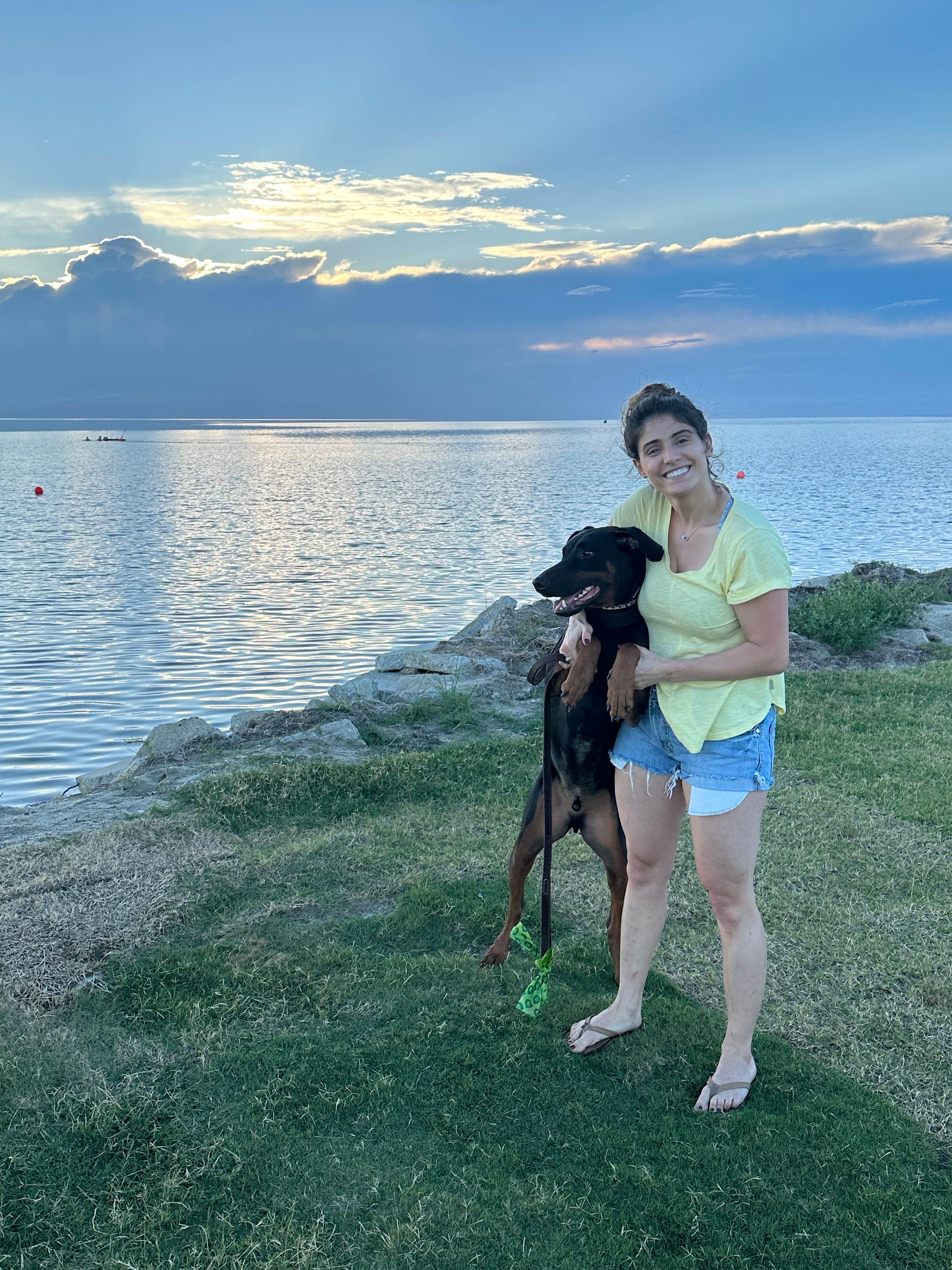 Raquel R.'s photo of camping with pets at St Clair Landing Family Campground near Kill Devil Hills, NC