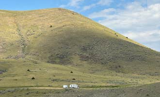 Camping near Sportsman Lodge, Cabins & RV Park: Humbug Spires Trailhead Basecamp, Divide, Montana
