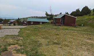 Camping near West Madison- Dispersed campground: Rambling Moose Campground , Virginia City, Montana