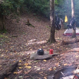 our camp site 18 A