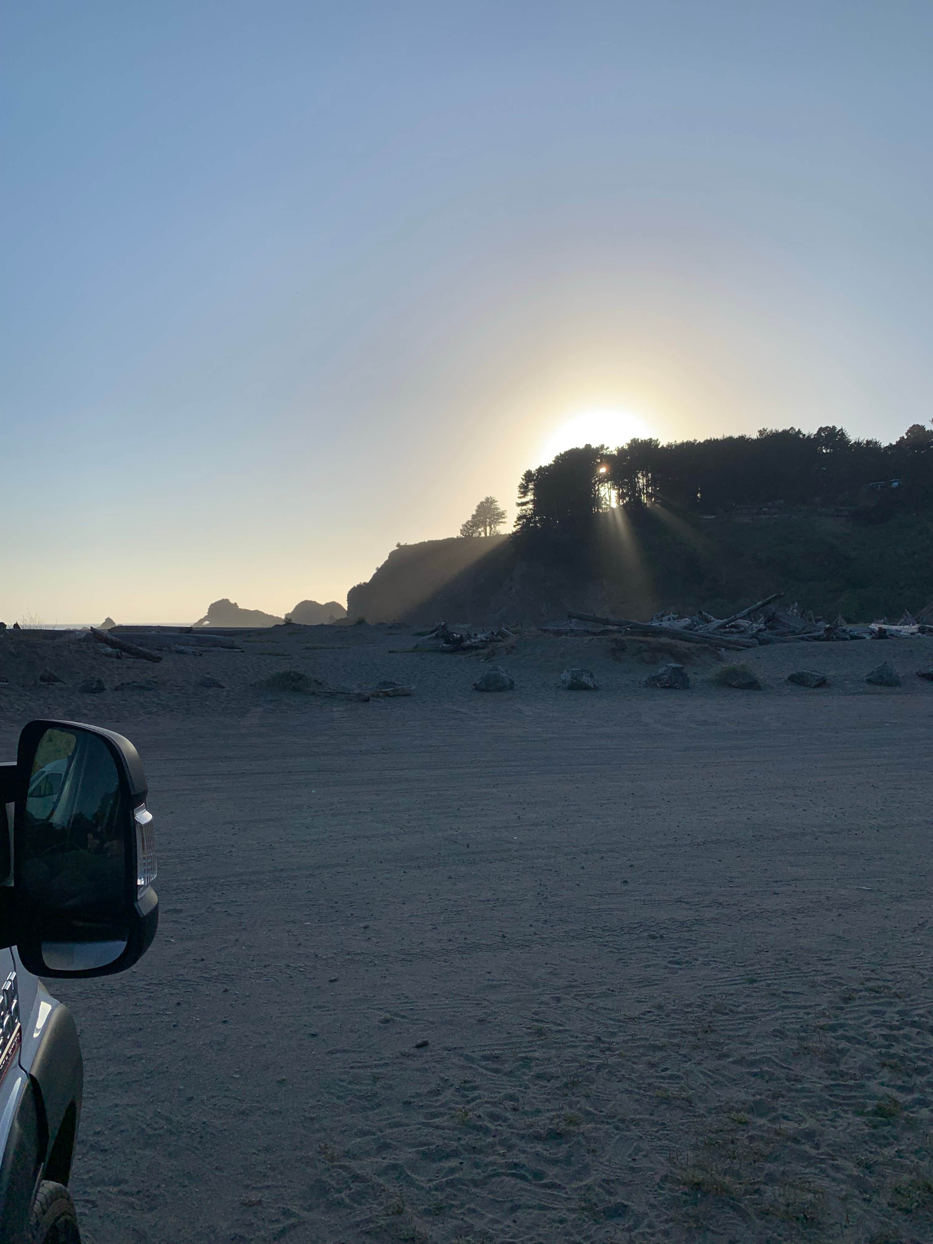 Camper-submitted photo at Navarro Beach Campground — Navarro River Redwoods State Park near Comptche, CA