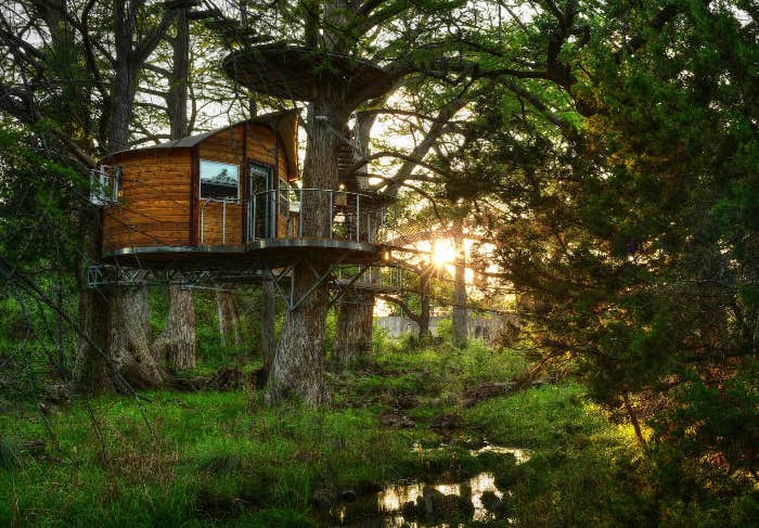 The Dyrt's photo of a cabin at Cypress Valley near Granger, TX
