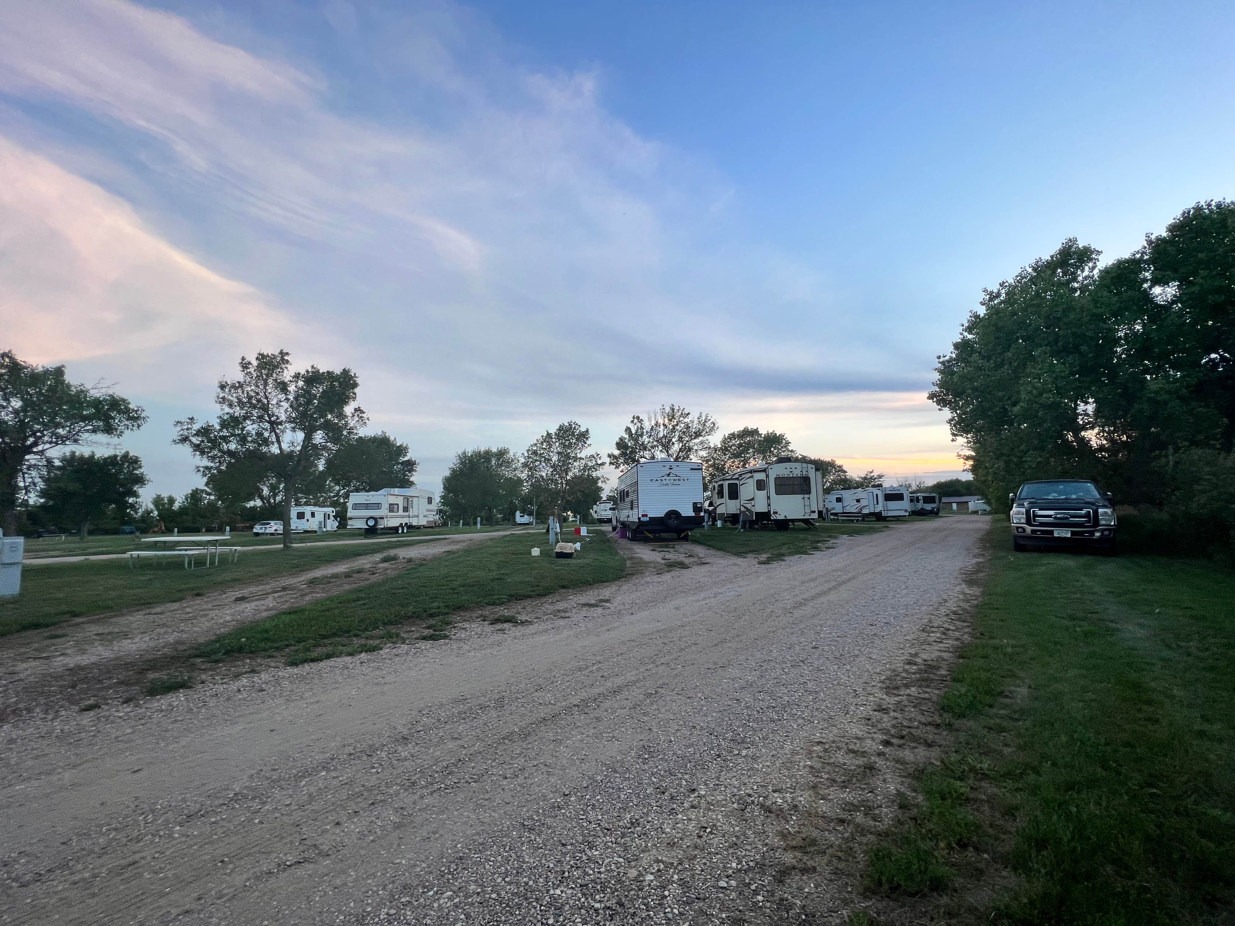 Camper-submitted photo at Hills RV Park near Mitchell, SD