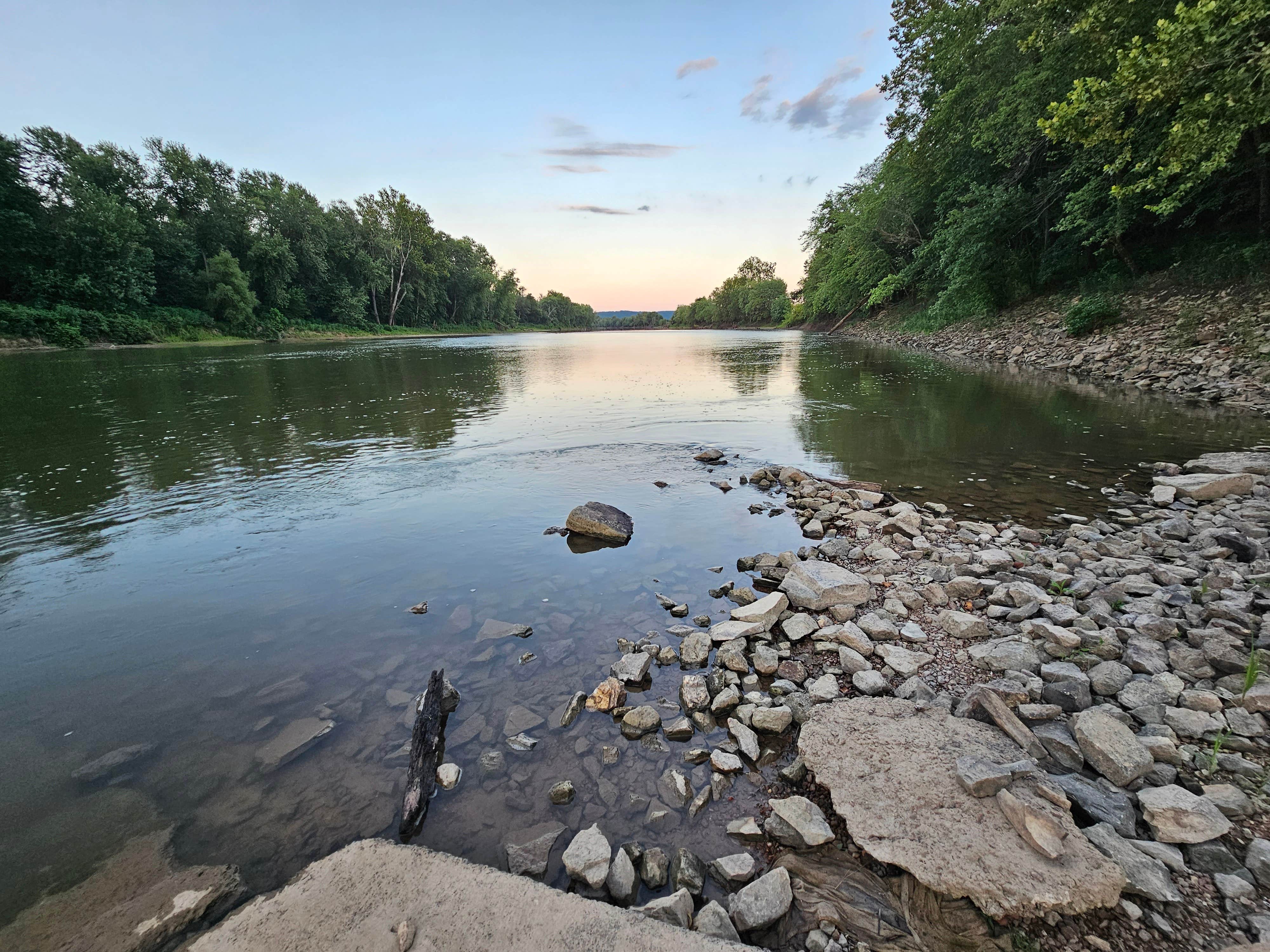 Camper-submitted photo at Fredericksburg Ferry Access near Marthasville, MO