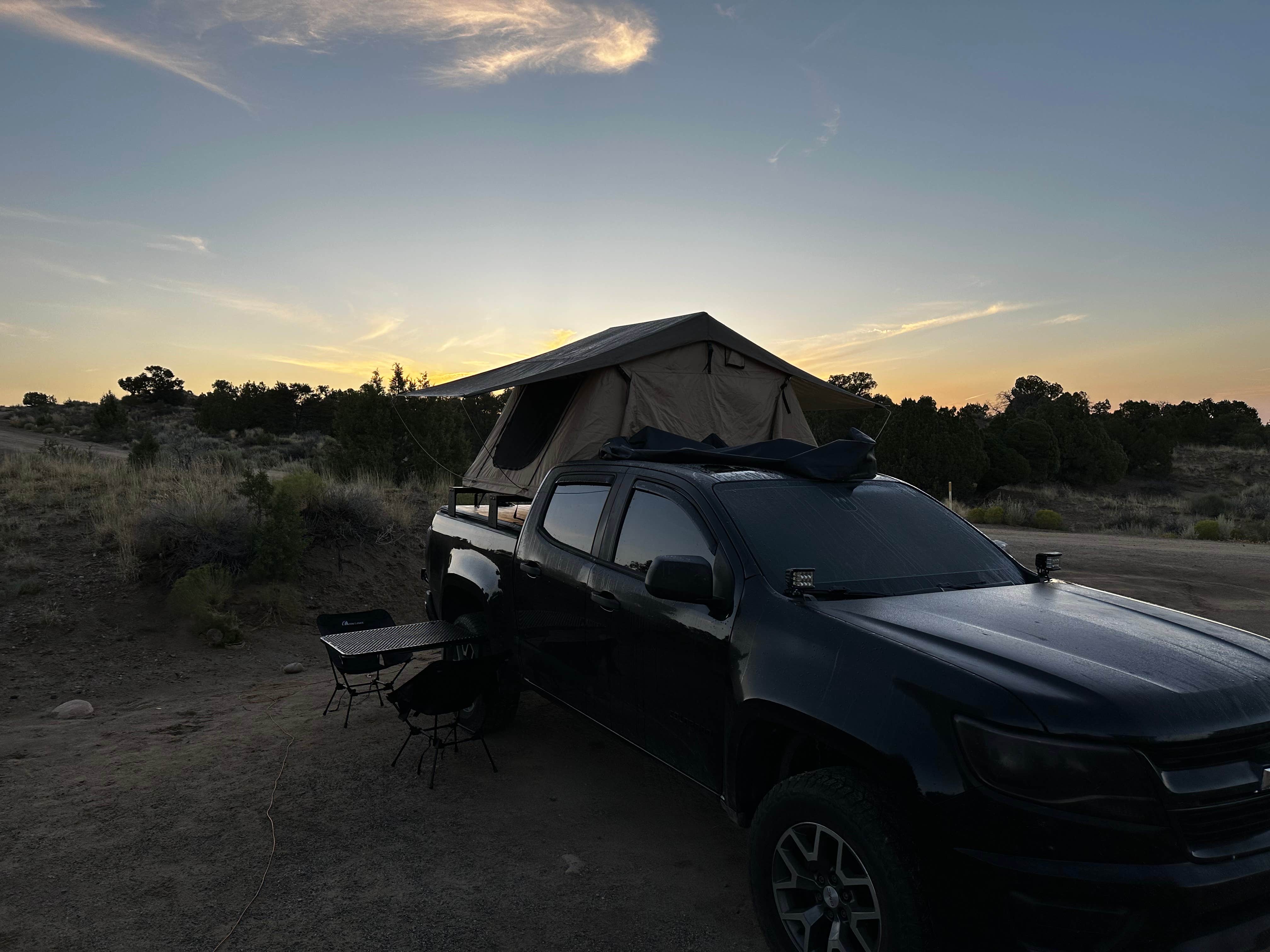 Ozzie L.'s photo at Angel Peak Scenic View Campground near Navajo Dam, NM