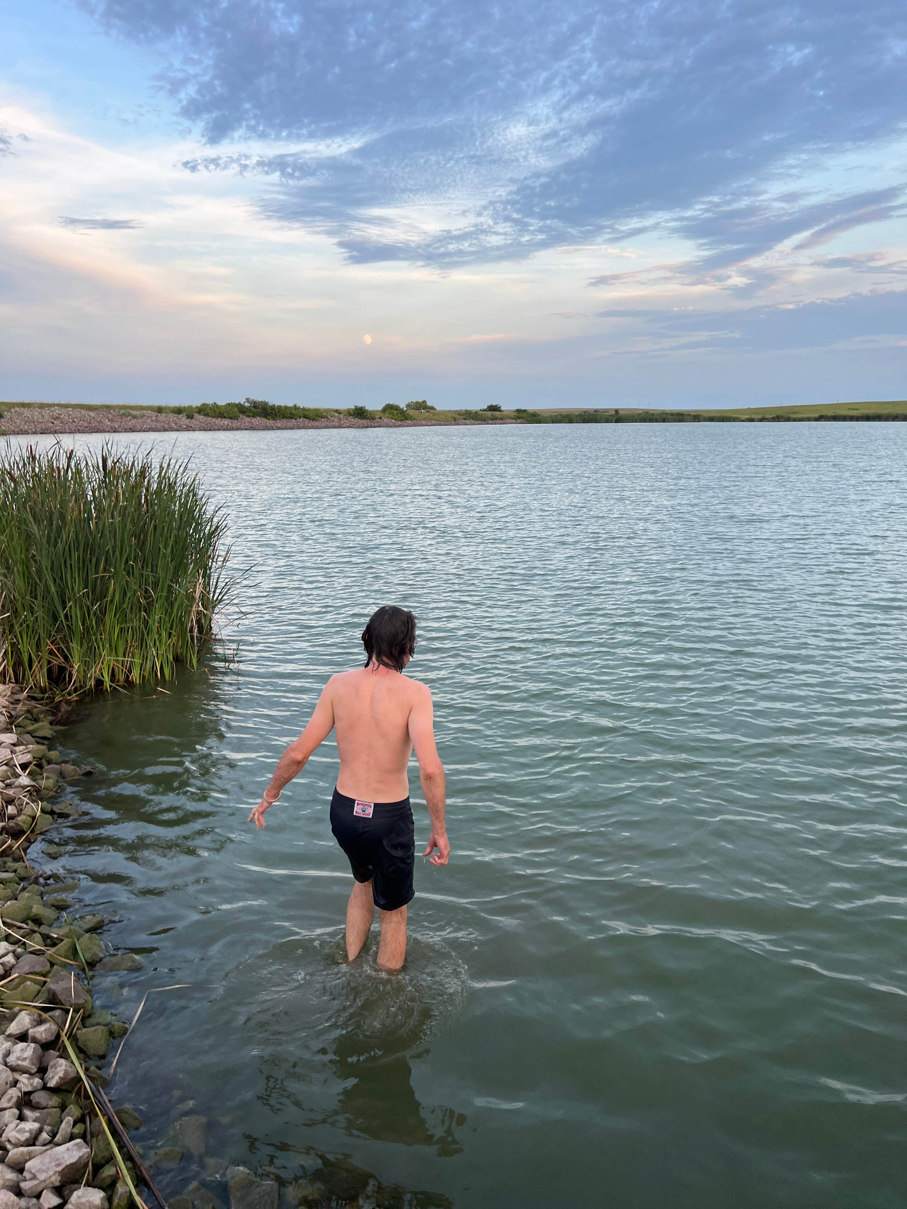 Randall K.'s photo of a dispersed camping area at Byre Lake Recreation Area near Fort Pierre, SD
