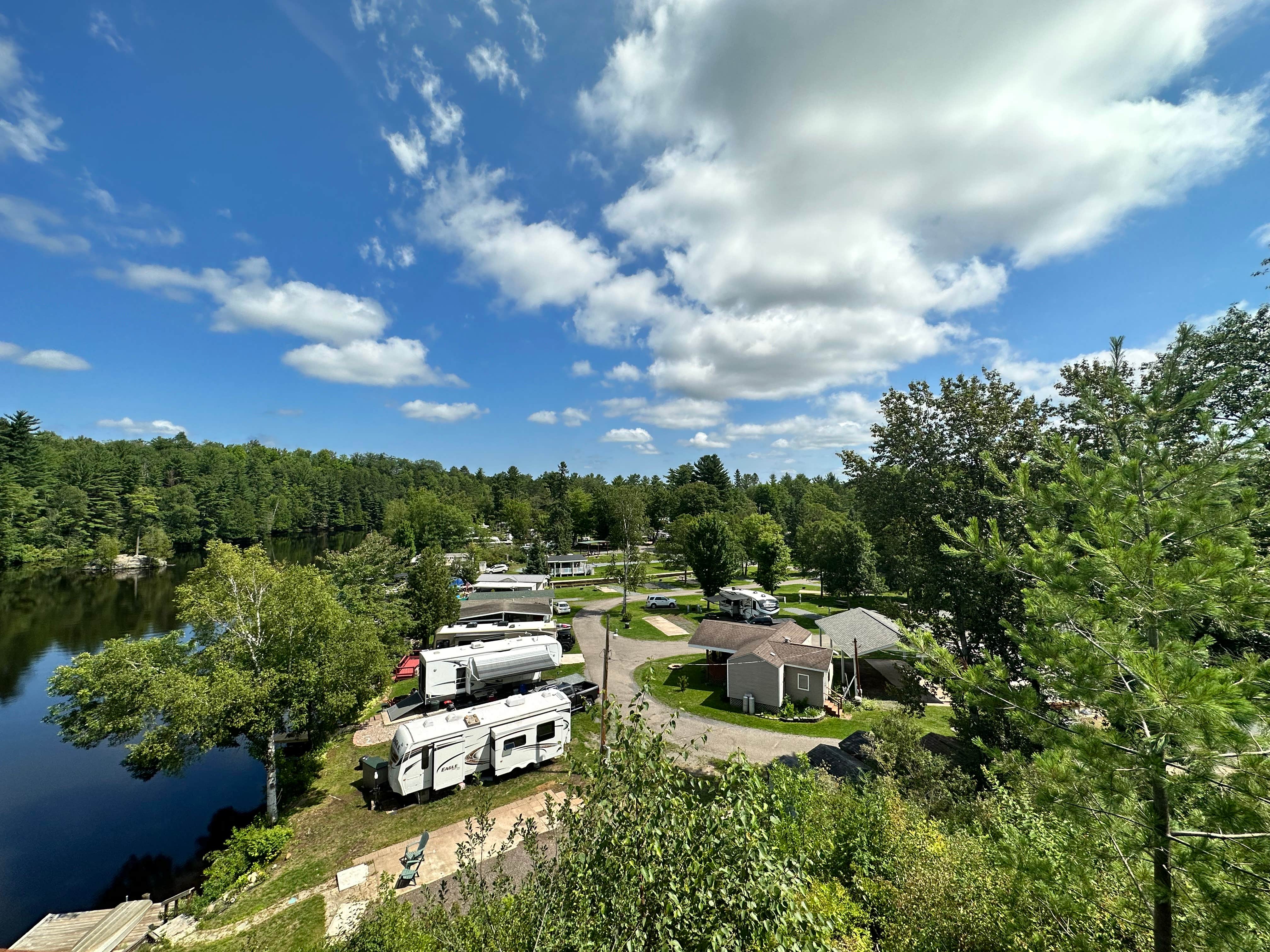 Kelli V.'s photo of rv camping at Rivers Bend Campground near Norway, MI