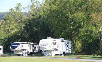 The Dyrt's photo of camping with pets at Just Plane Adventures near Mathias, WV
