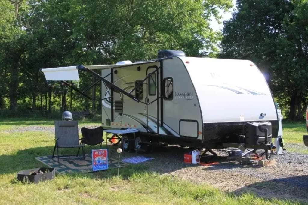 The Dyrt's photo of rv camping at Just Plane Adventures near Whitmer, WV