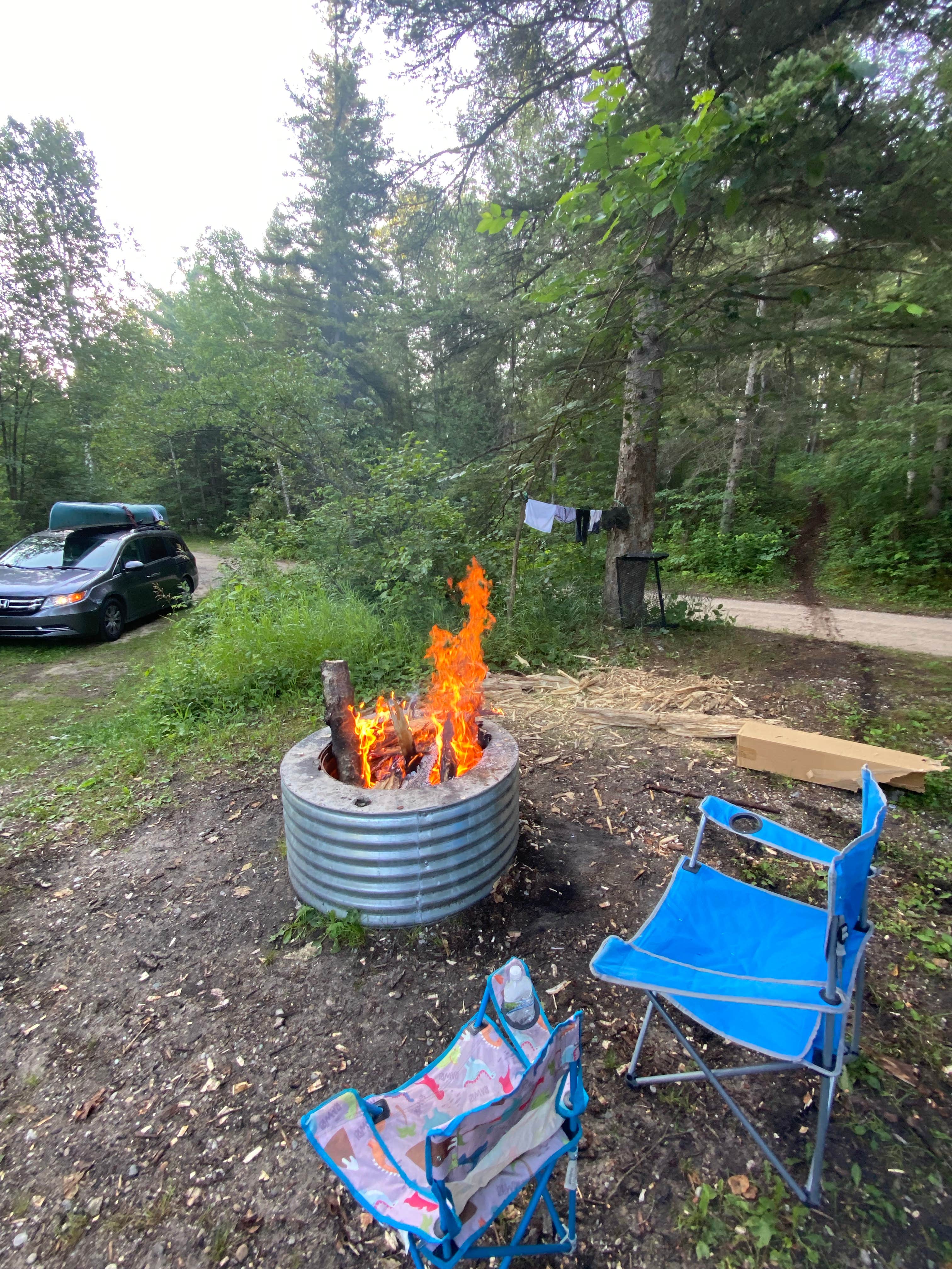 Camper-submitted photo at Pigeon River State Forest Campground near Mackinac Island, MI