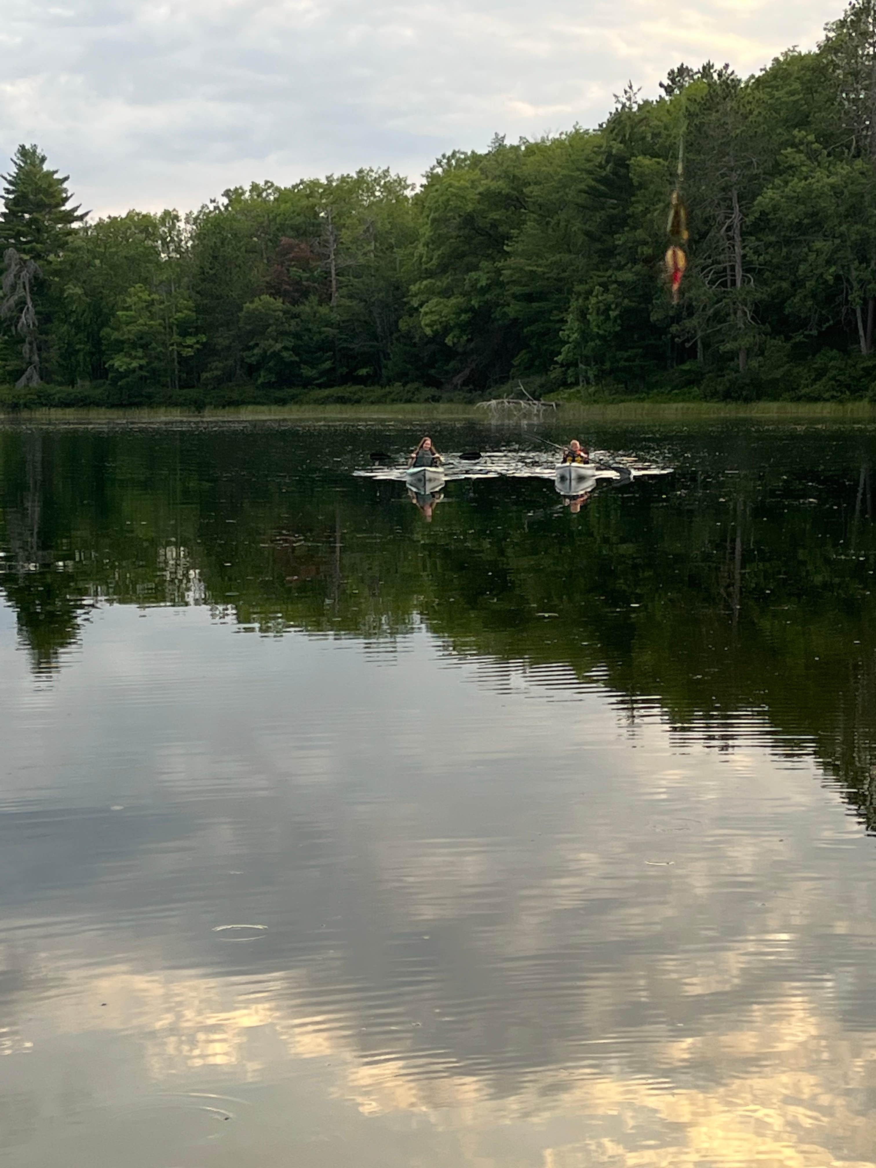 Camper-submitted photo at Town Corner Lake State Forest Campground near Johannesburg, MI