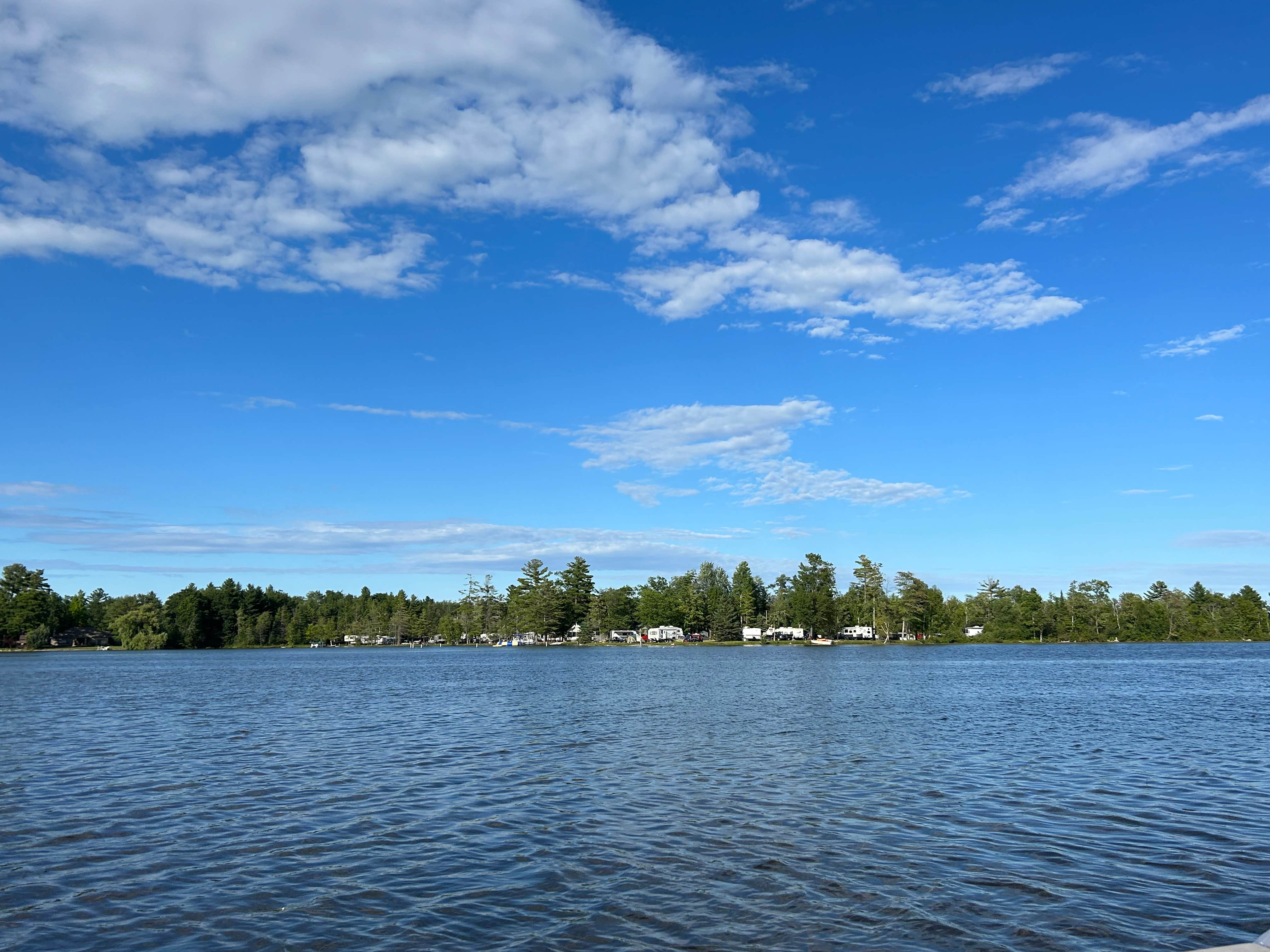 Camper-submitted photo at Campers Cove RV Park And Canoe Livery near Curran, MI