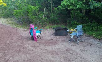 Mike G.'s photo of tent camping at Sandy Hook — Gateway National Recreation Area near Cranford, NJ