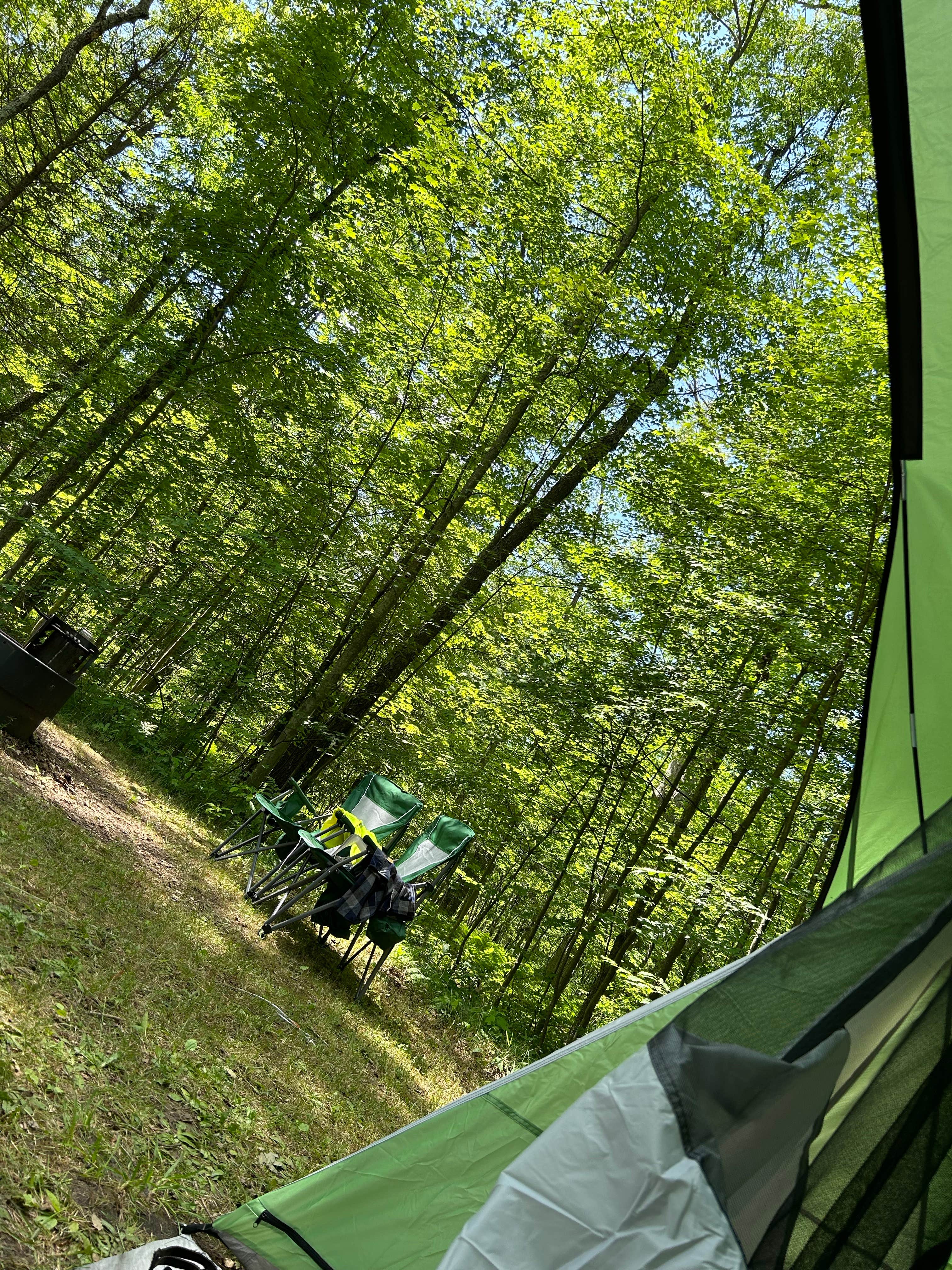Camper-submitted photo at Benton Lake Campground near Hesperia, MI