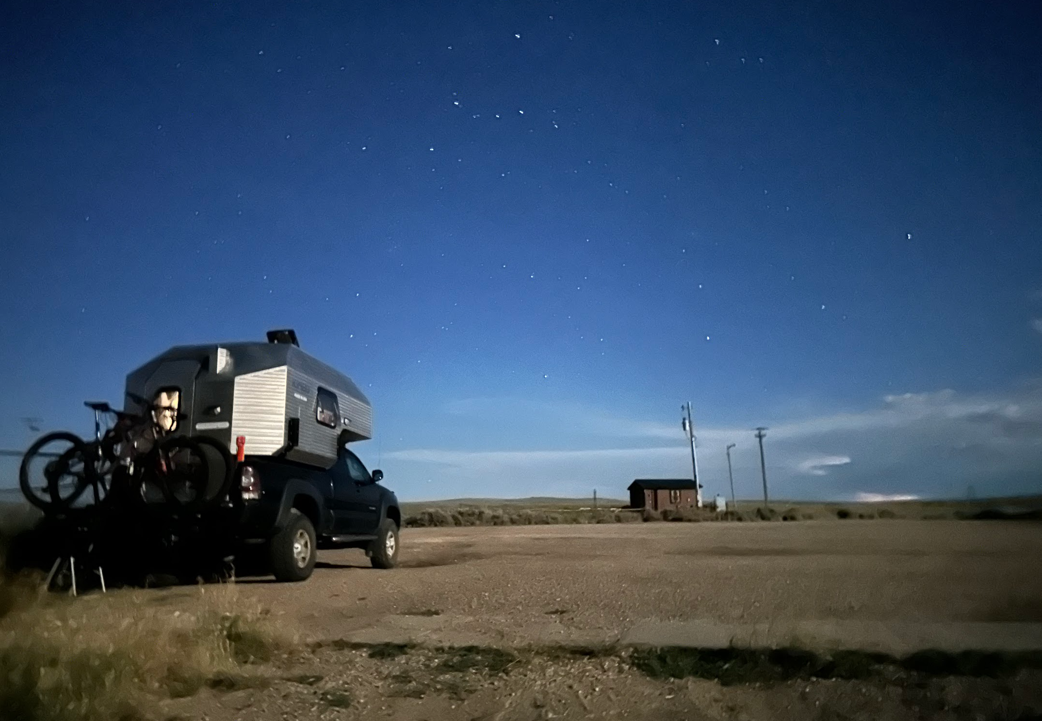 Camper-submitted photo at Hell's Half Acre near Evansville, WY