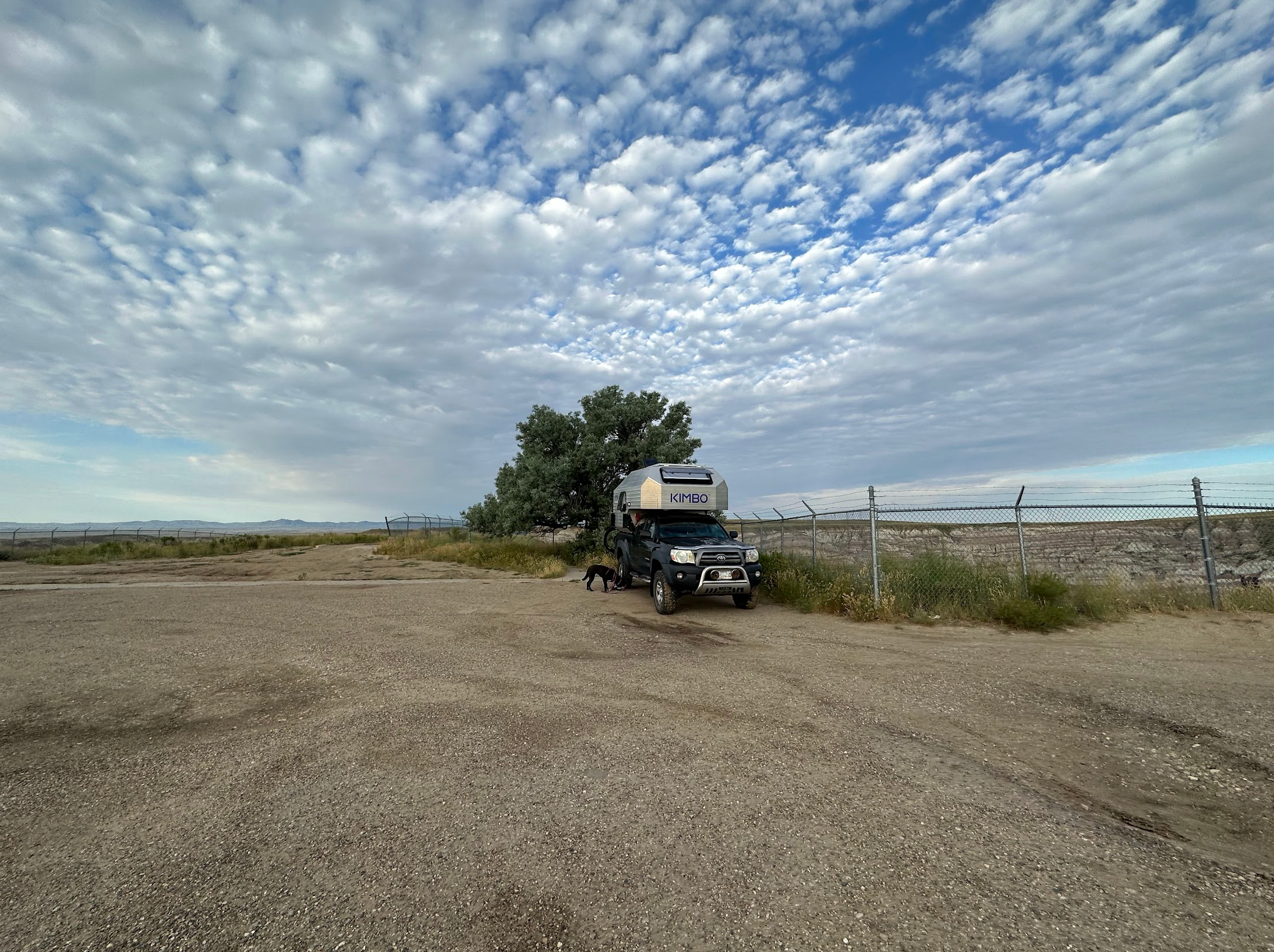 Camper-submitted photo at Hell's Half Acre near Evansville, WY