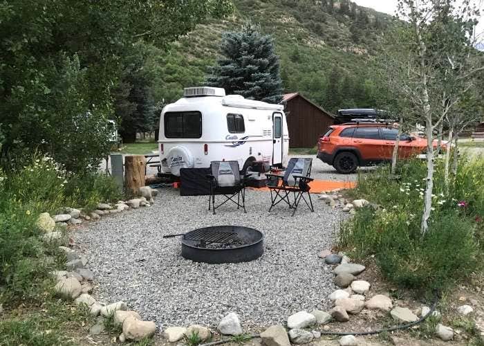 Emily's photo of rv camping at Kebler Corner near Austin, CO