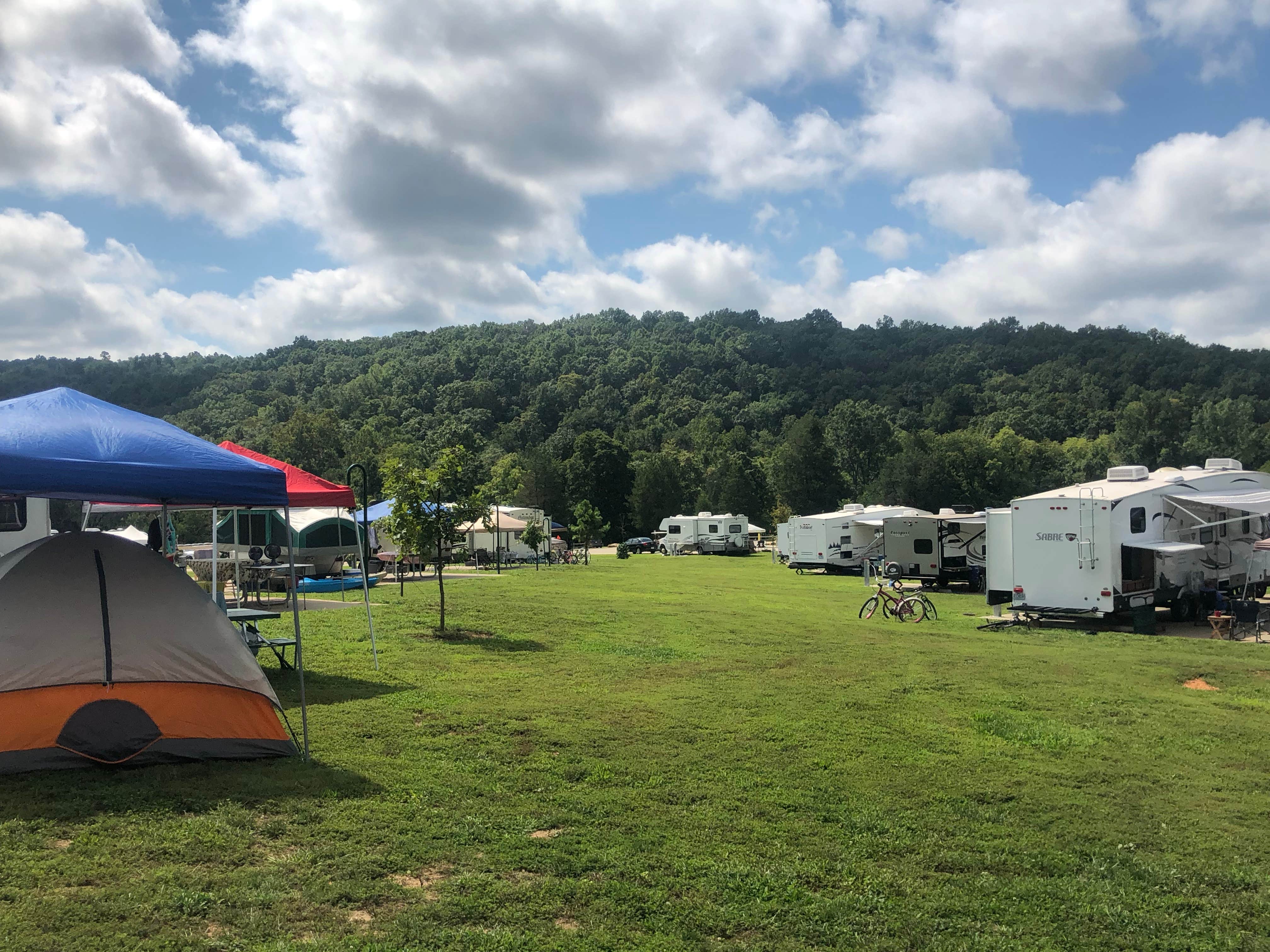 Shelly S.'s photo at Timbuktu Campground — Echo Bluff State Park near Ozark National Scenic Riverways