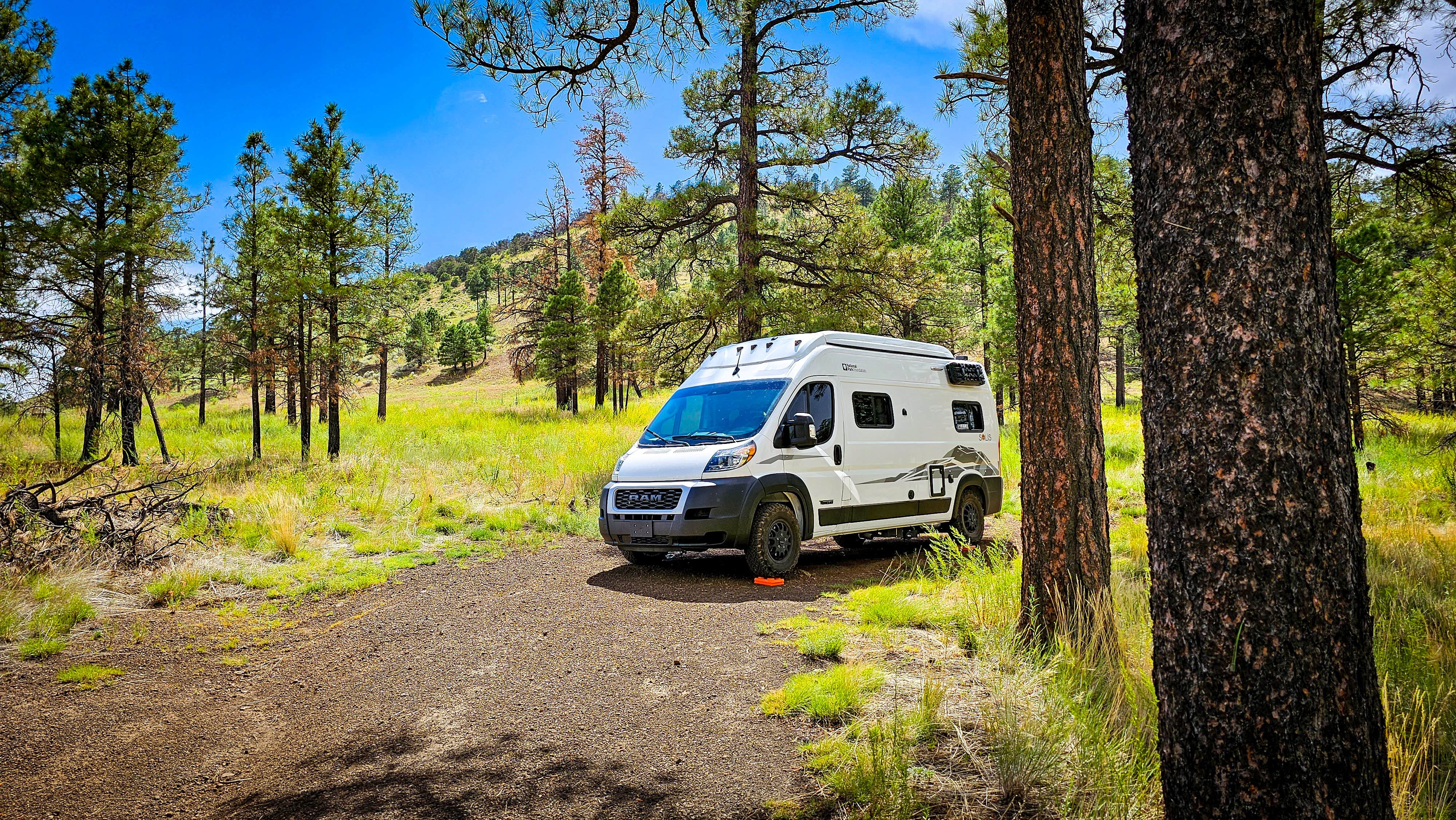 Chris W.'s photo of rv camping at Dispersed Camping around Sunset Crater Volcano NM near Cameron, AZ