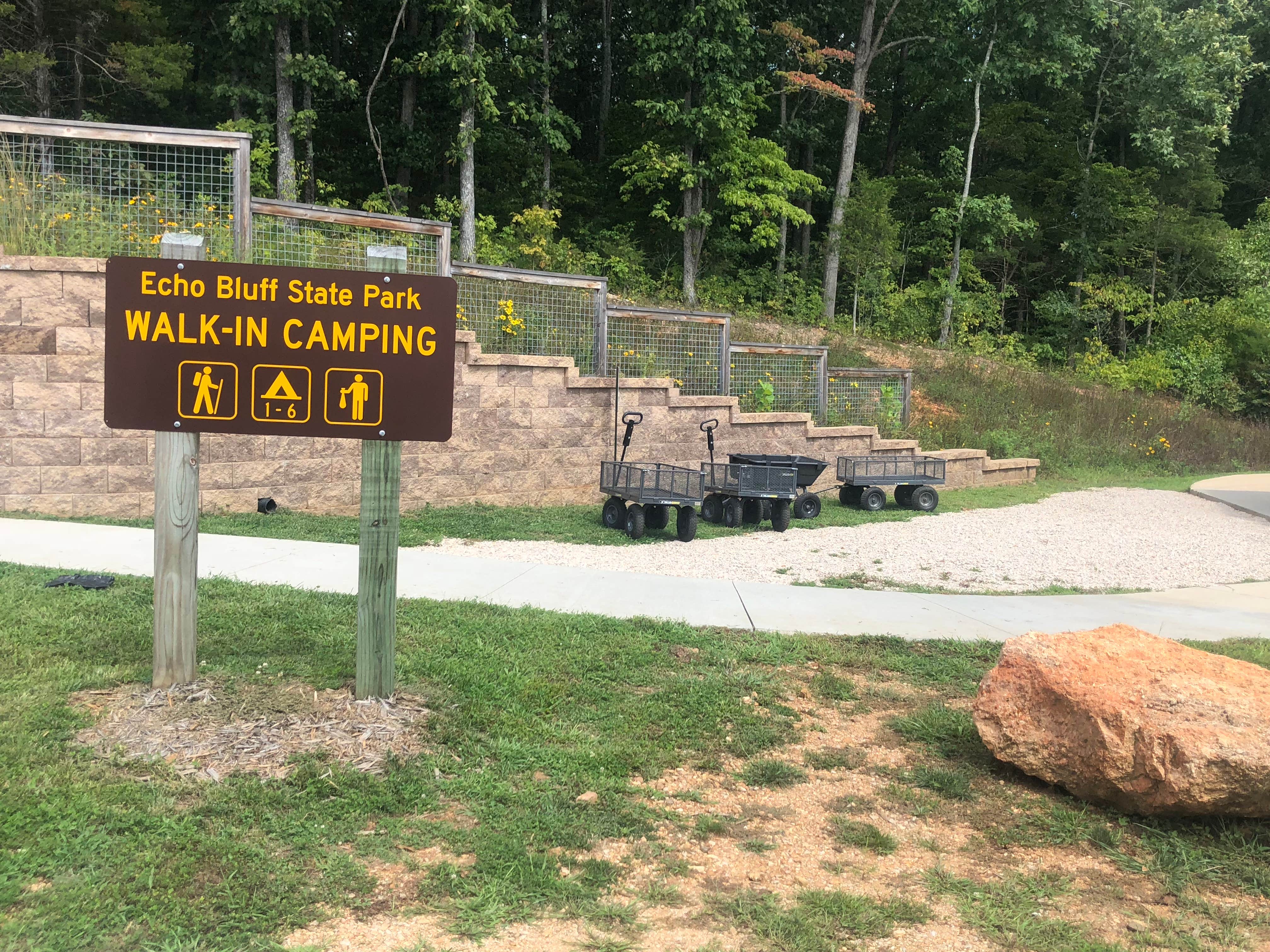 Camper submitted image from Timbuktu Campground — Echo Bluff State Park - 5