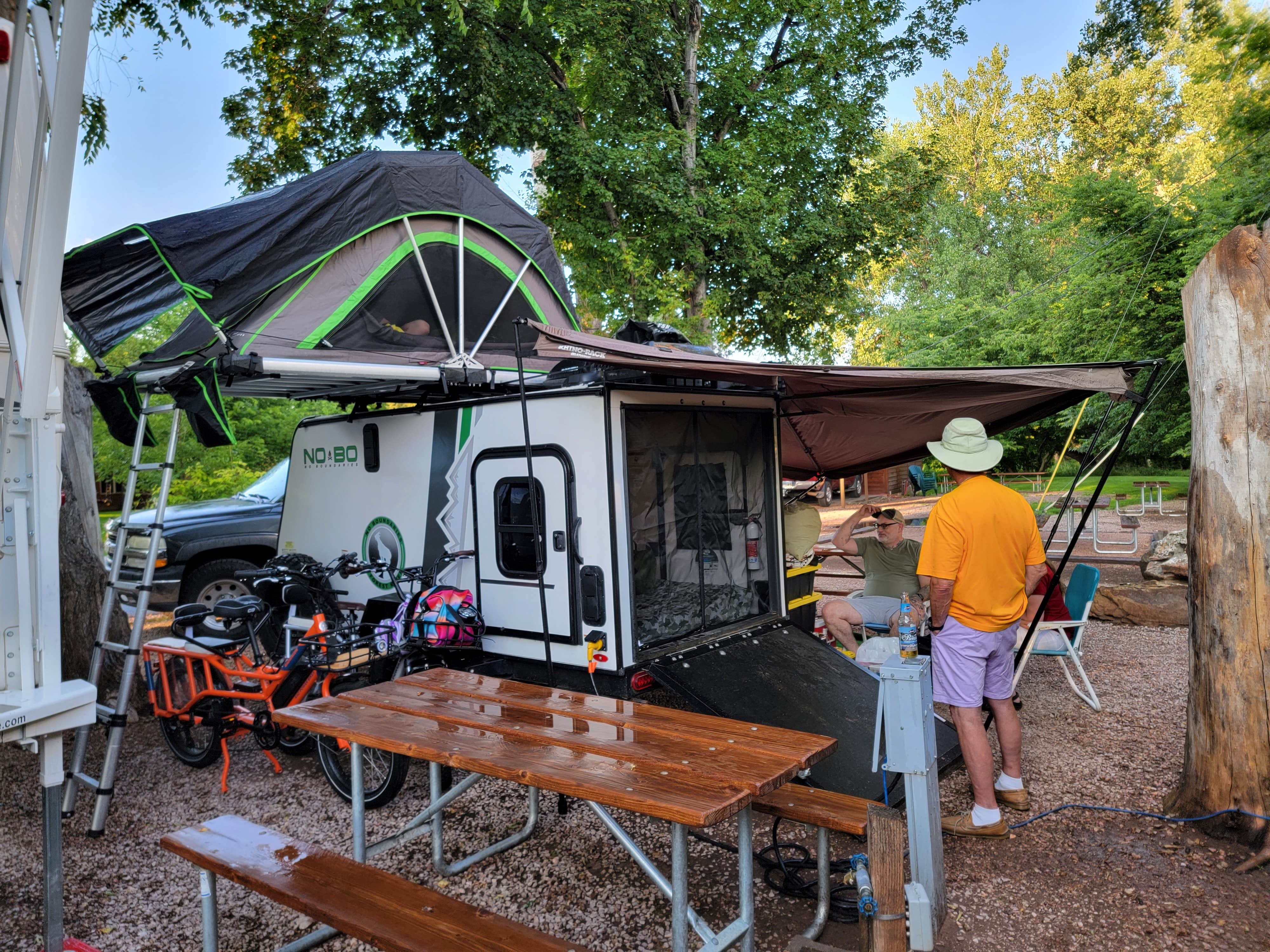 Camper-submitted photo at Lake Park Campground near Rapid City, SD