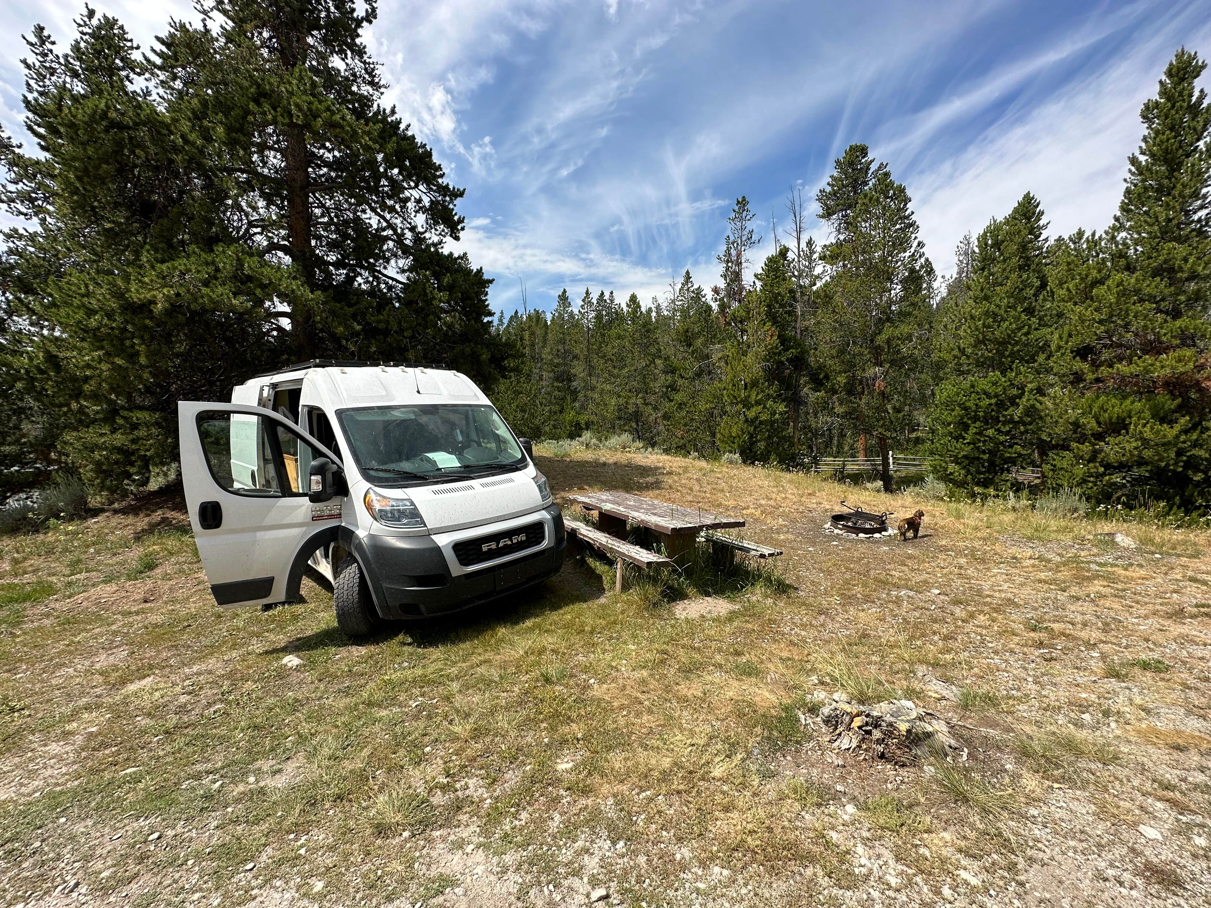 Tee C.'s photo of rv camping at North Van Houten Campground near Carmen, ID
