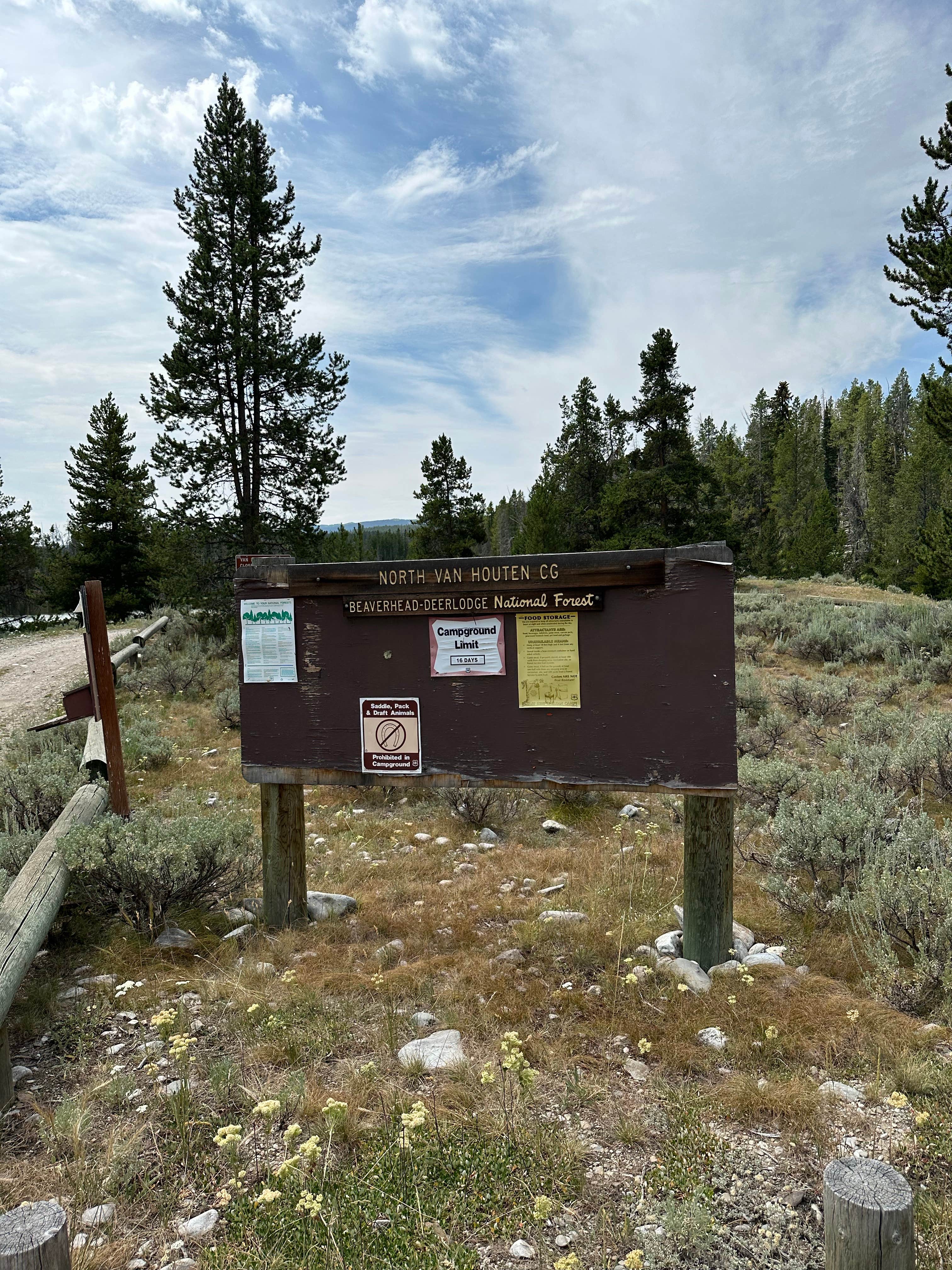 North Van Houten Campground | Jackson, MT