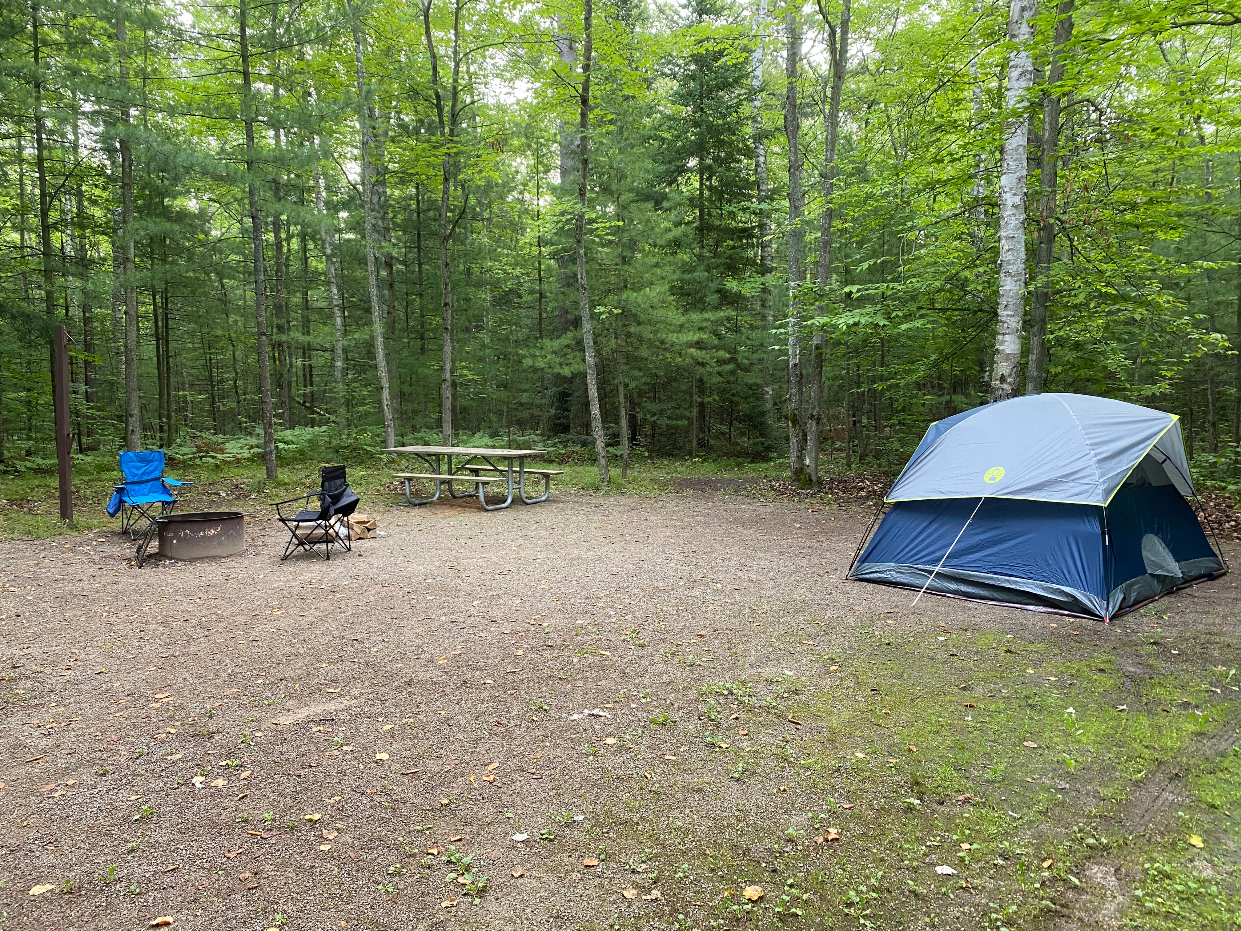 Dana K.'s photo at Camp Seven Lake Campground near Nahma, MI