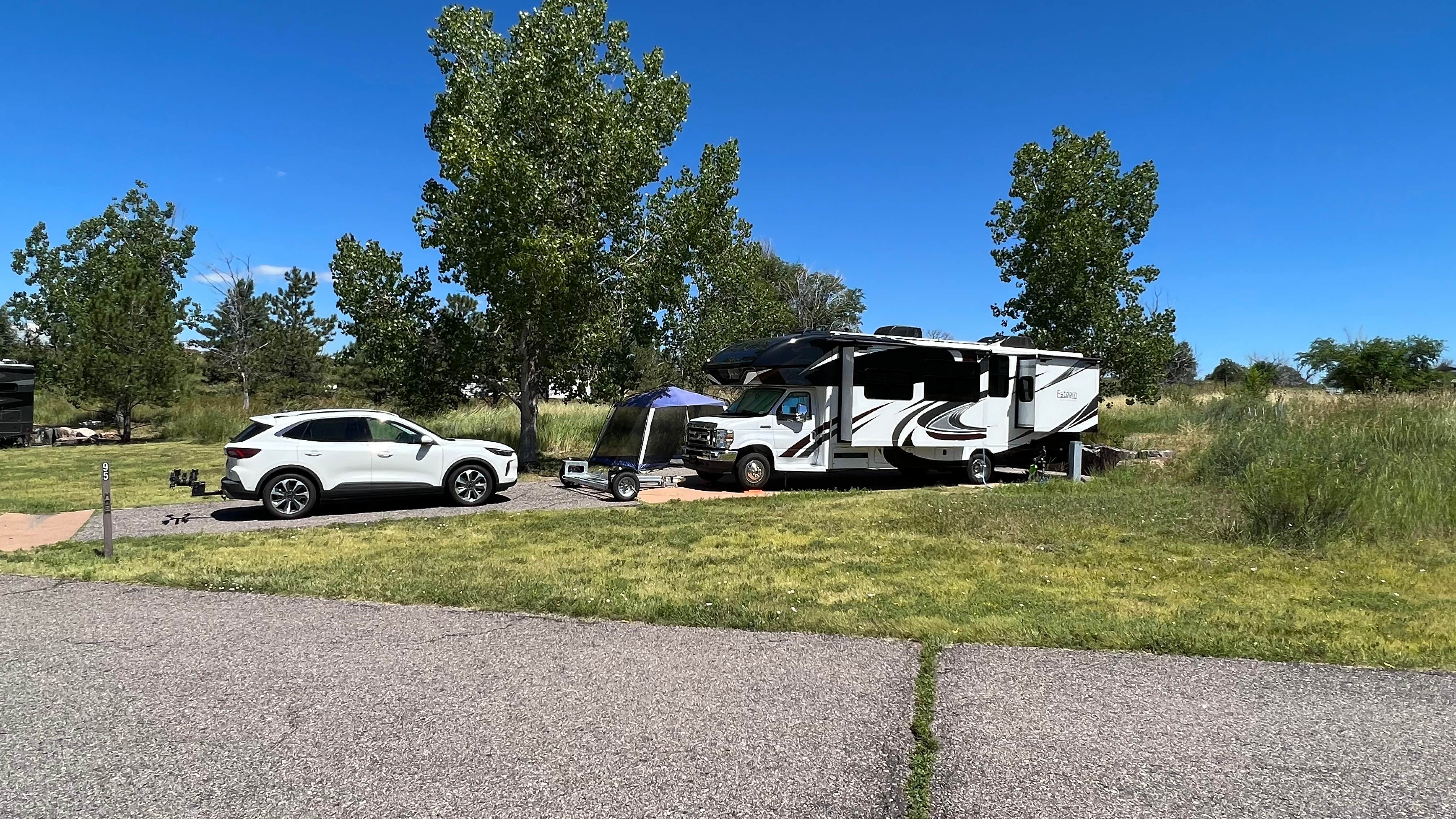 Jason F.'s photo of rv camping at Cherry Creek State Park Campground near Centennial, CO