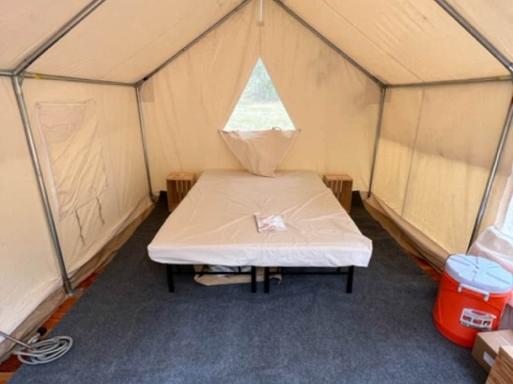 The Dyrt's photo at Tentrr Signature Site - Rippling Waters Retreat... near Falls City, OR