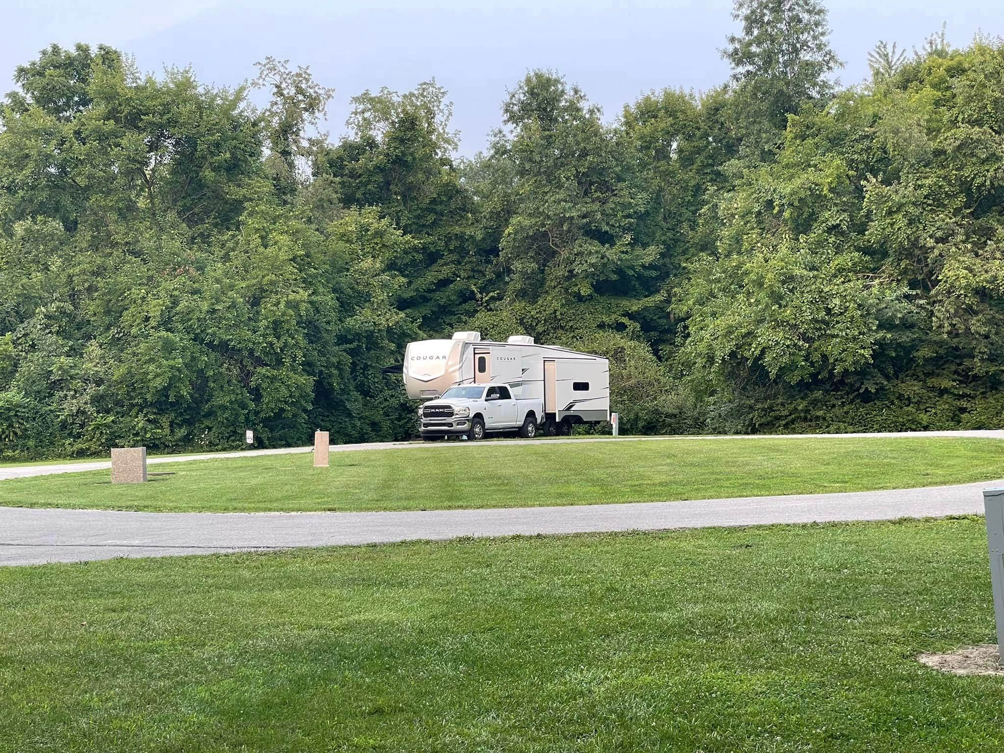 Erich H.'s photo of rv camping at Delaware State Park Campground near Marysville, OH